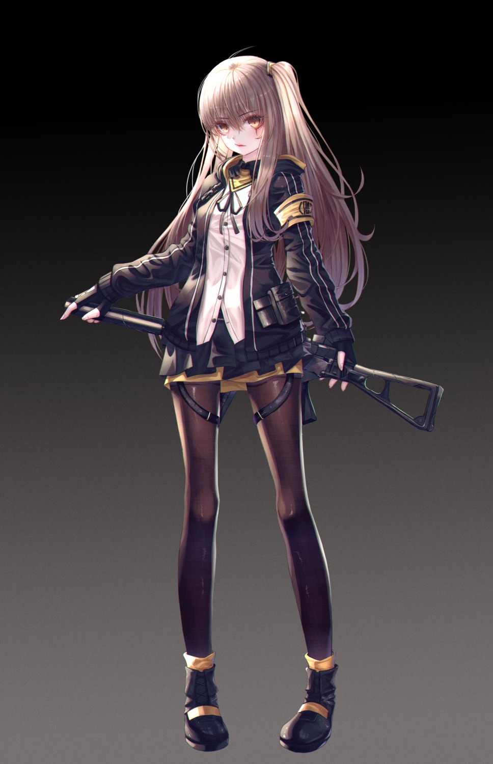 domi_(hongsung0819) girls_frontline gun pantyhose ump45_(girls_frontline)