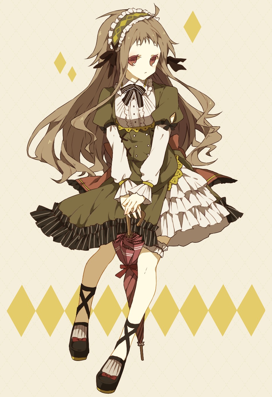 dress garter lolita_fashion nobuyo_ninomiya