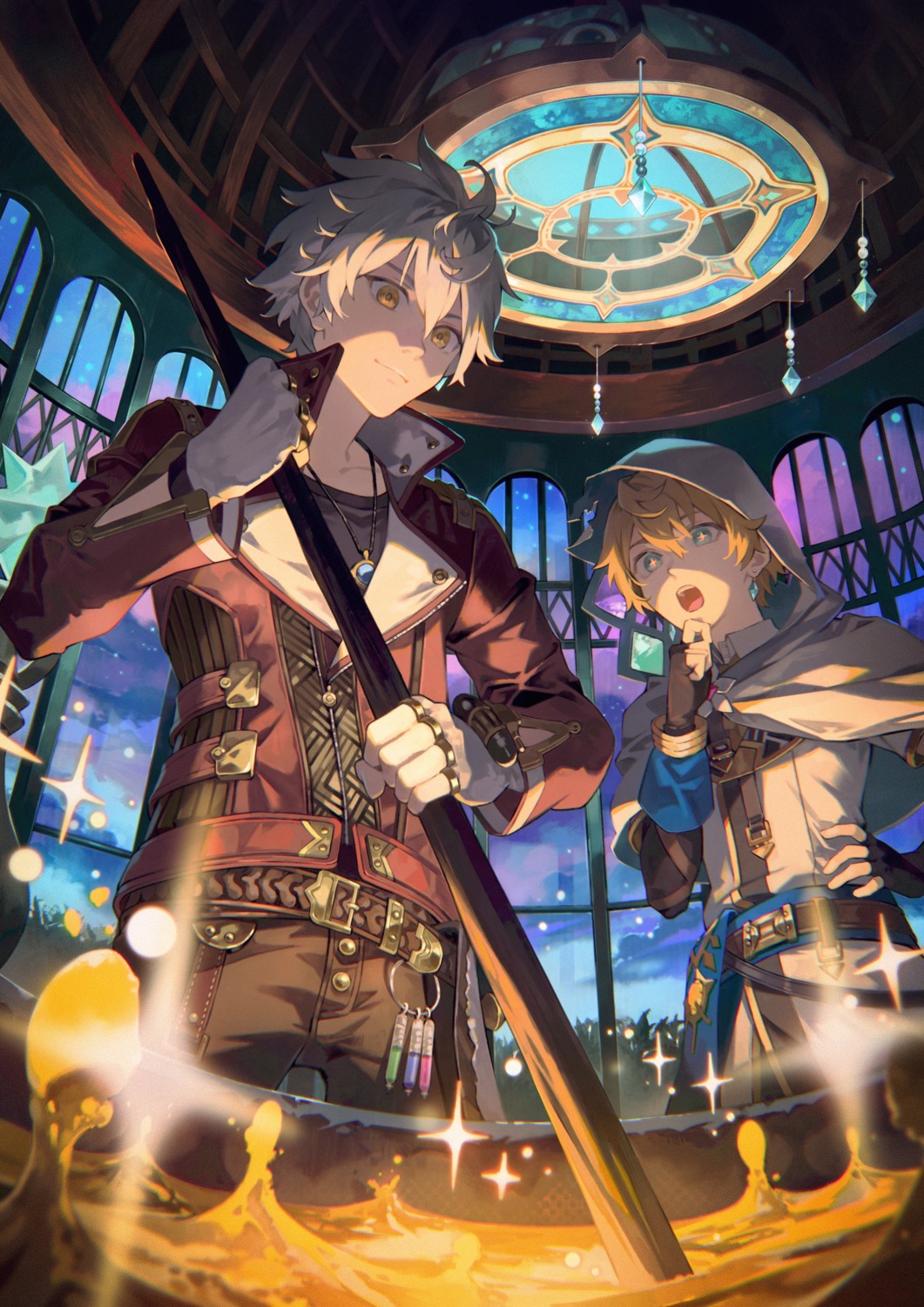 atelier atelier_escha_&_logy atelier_resleriana kyuuba_melo logix_ficsario male