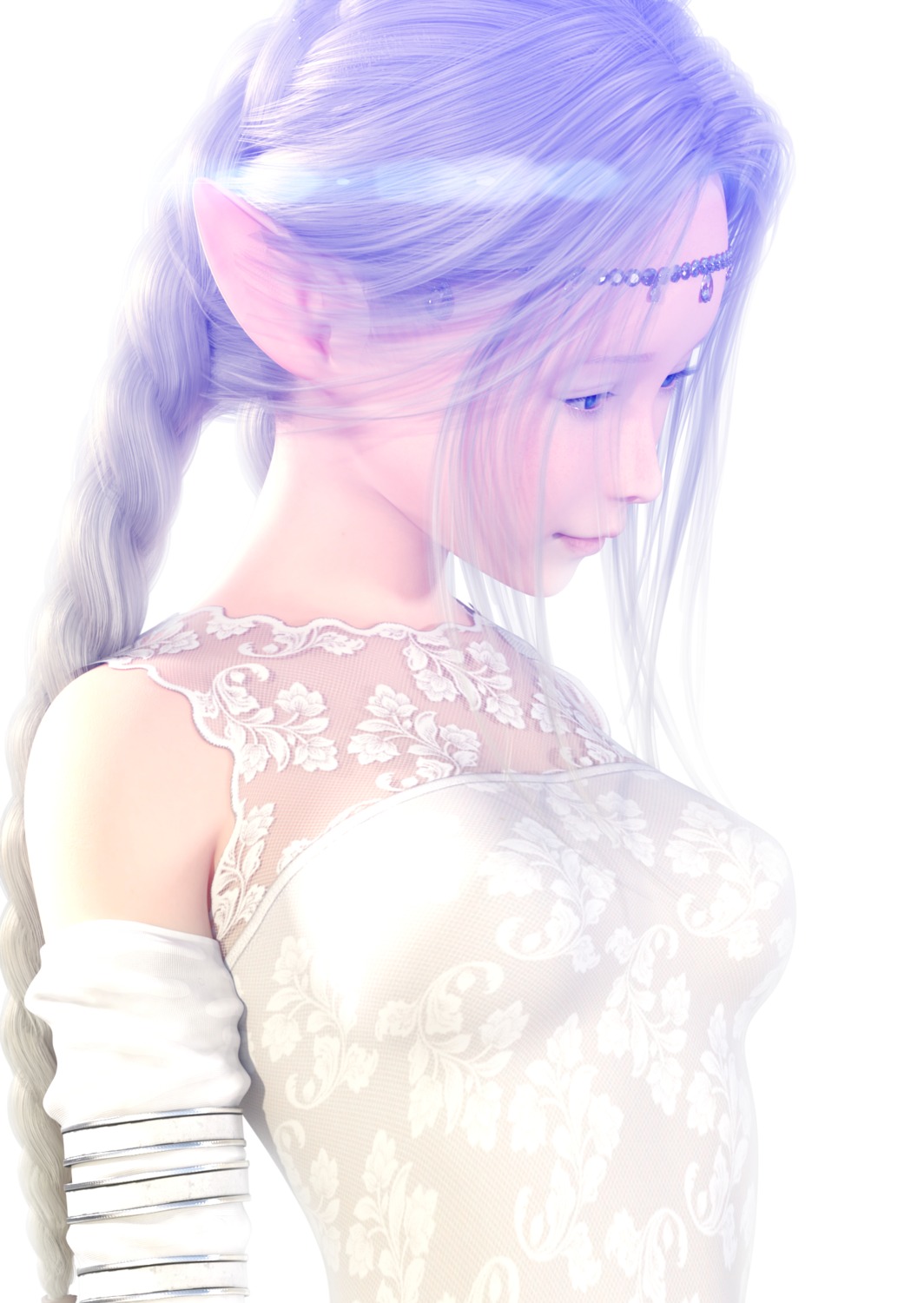 cg elf pointy_ears see_through tagme