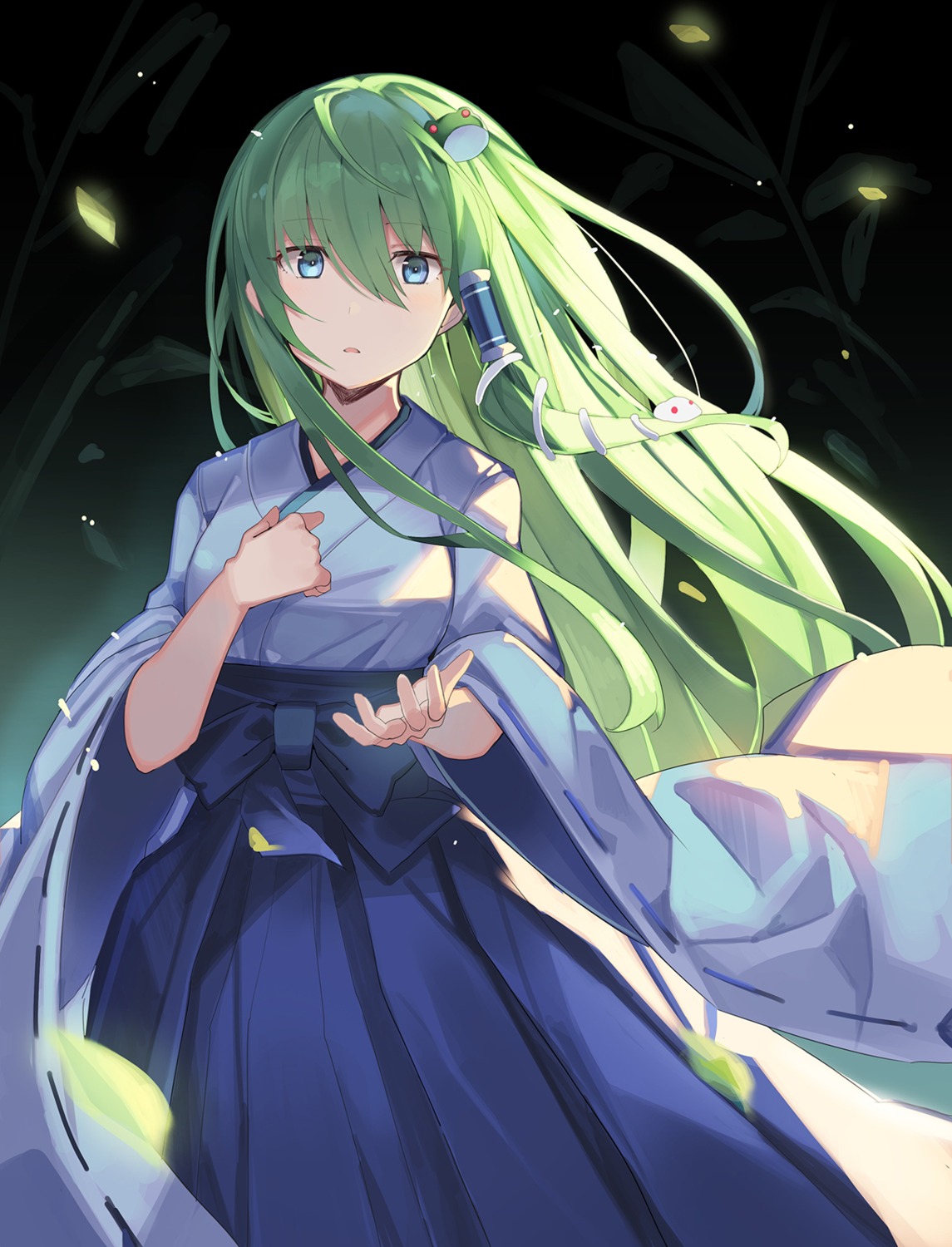 japanese_clothes kochiya_sanae rin_falcon touhou