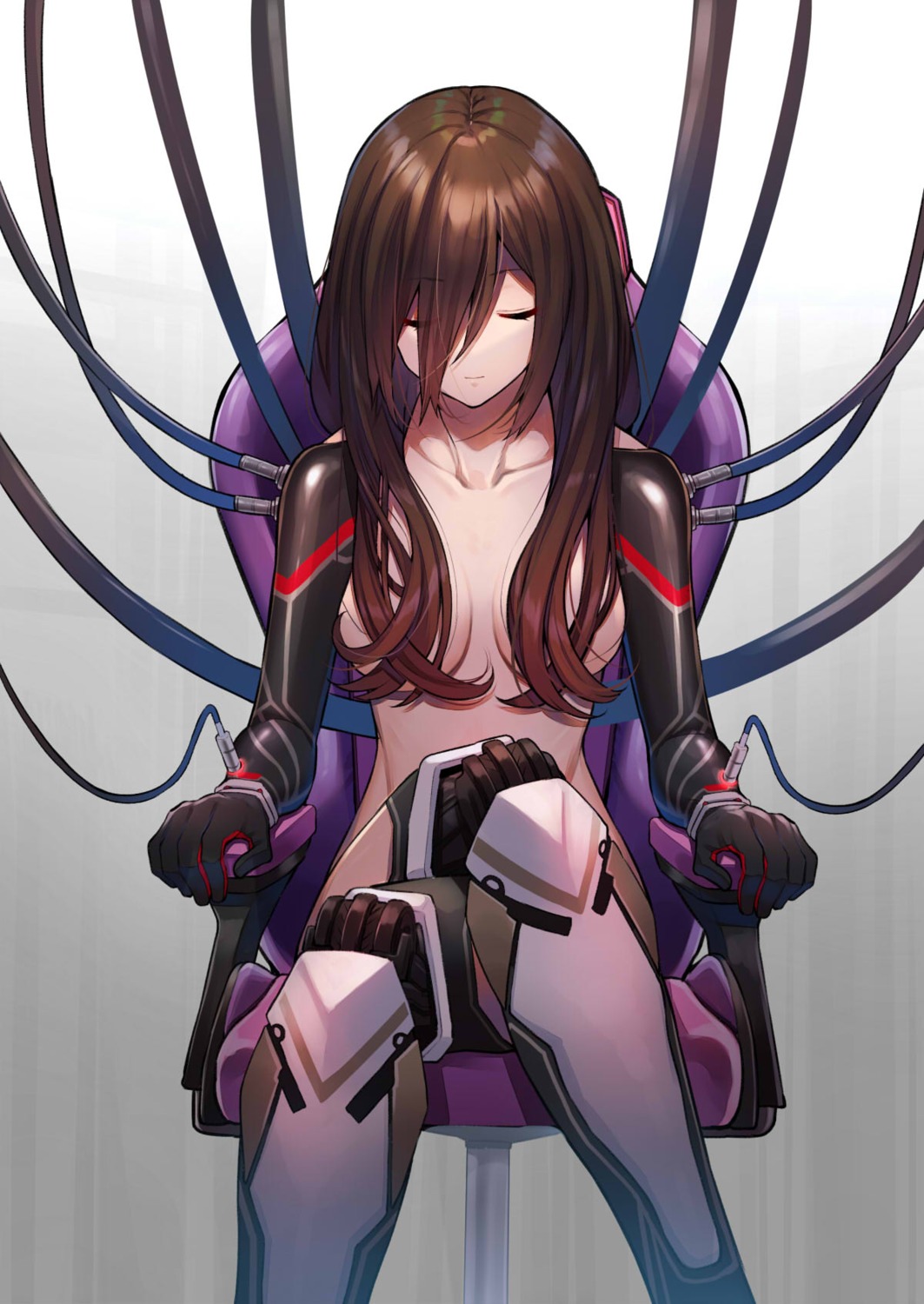 hololive mecha_musume mikan_(chipstar182) naked roboco-san