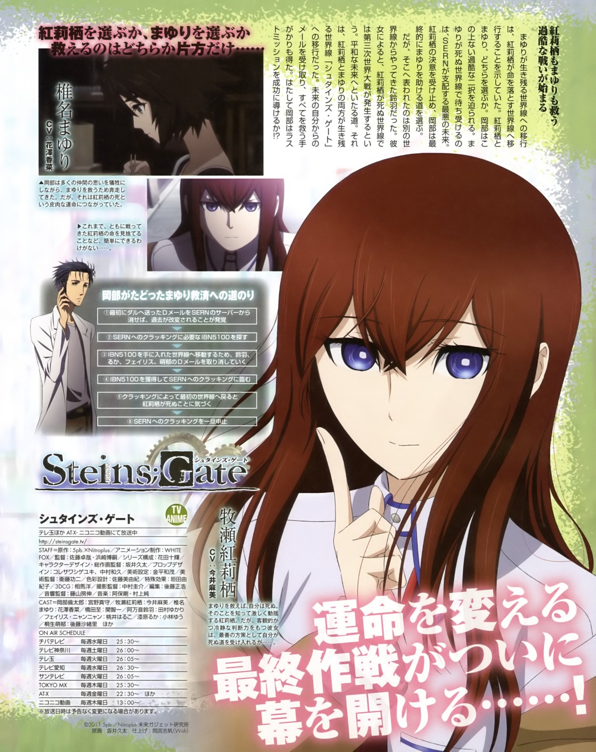 makise_kurisu okabe_rintarou sakai_kyuuta shiina_mayuri steins;gate