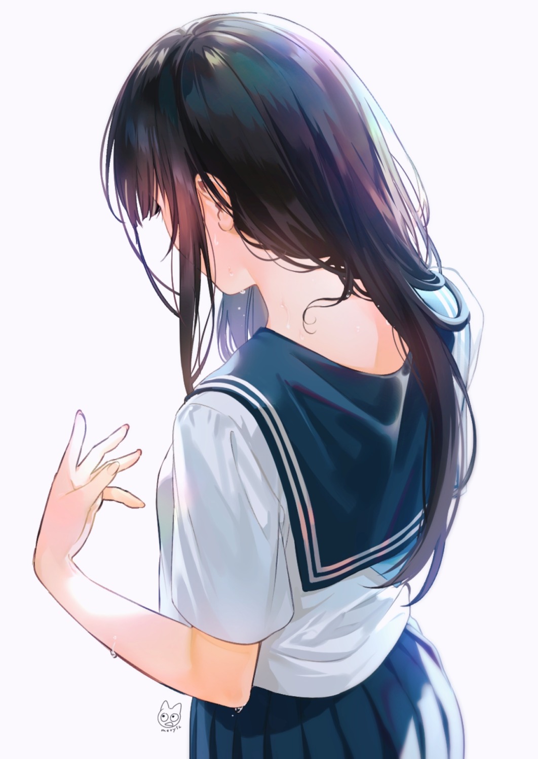 chitanda_eru hyouka mery_(yangmalgage) seifuku