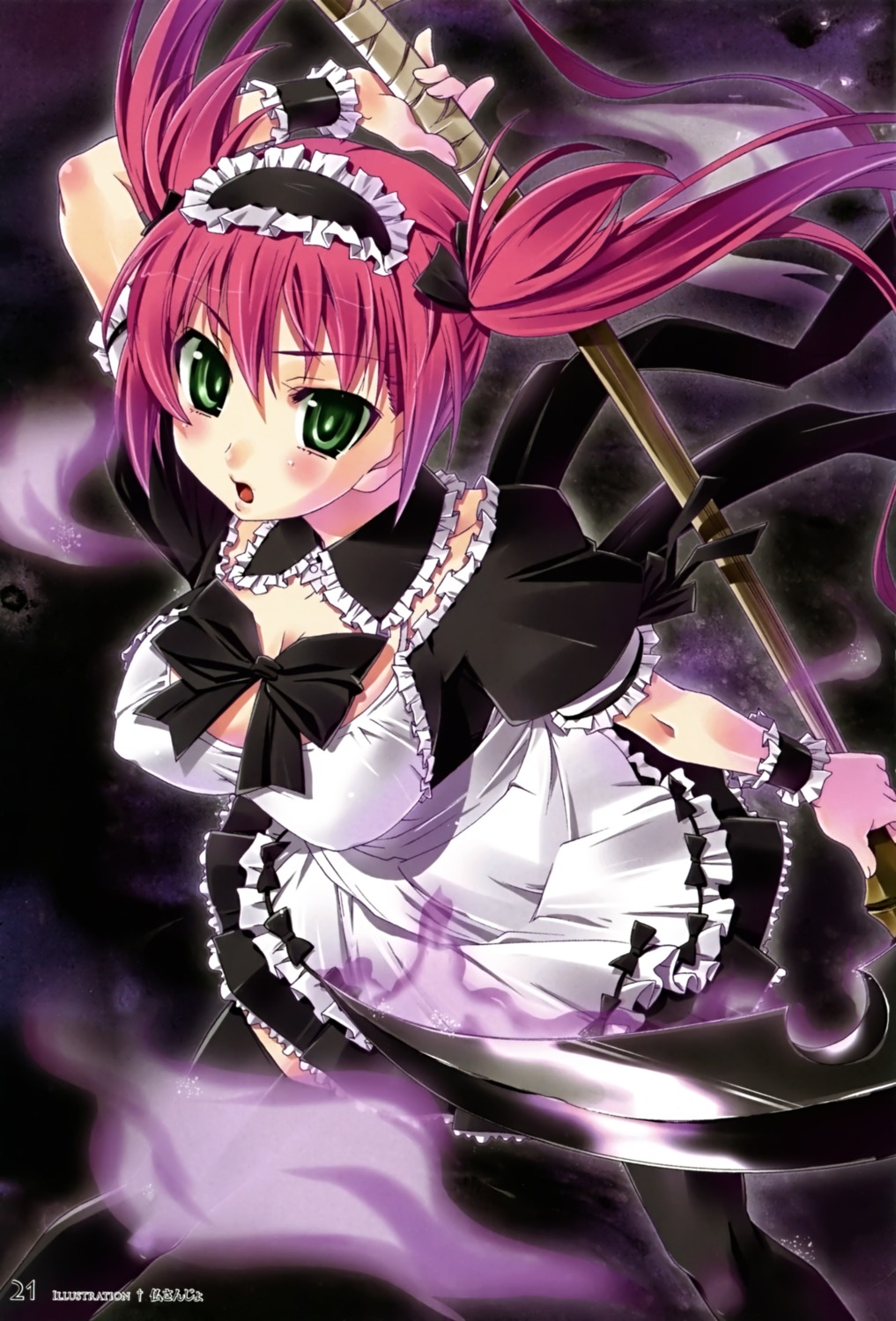 airi imu_sanjo maid queen's_blade