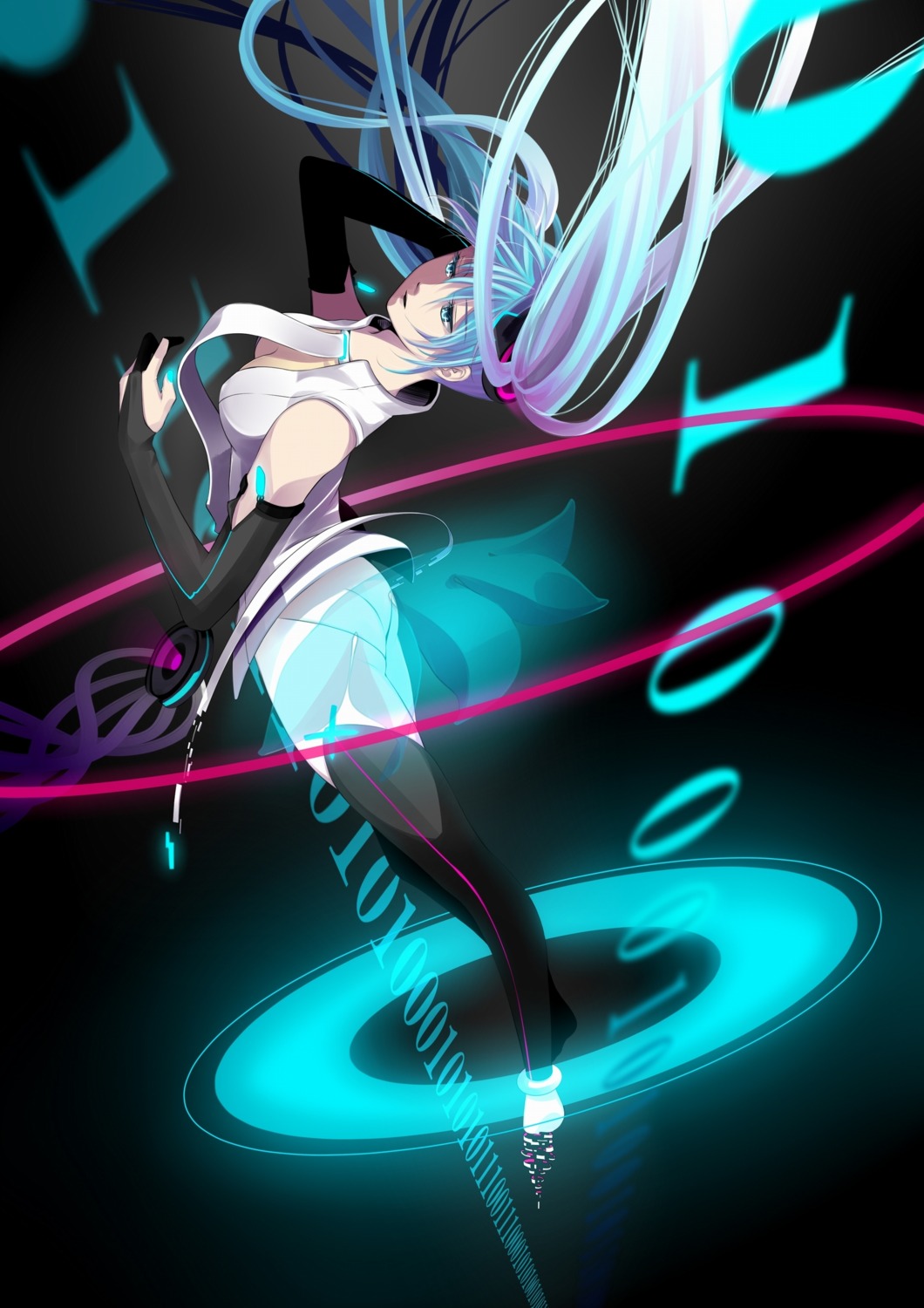 hatsune_miku miku_append nagi_kanako vocaloid vocaloid_append