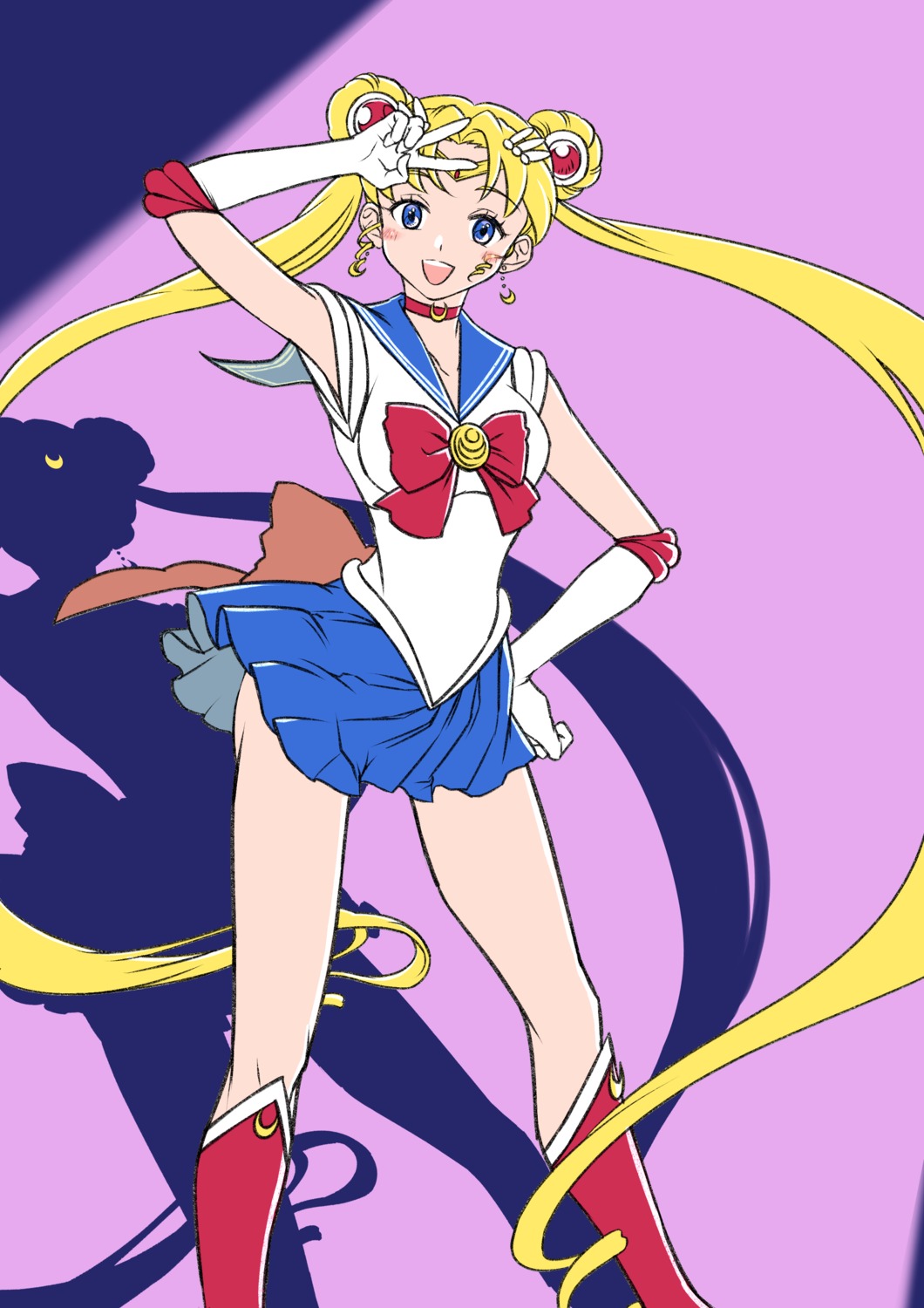 hayosena sailor_moon skirt_lift tsukino_usagi