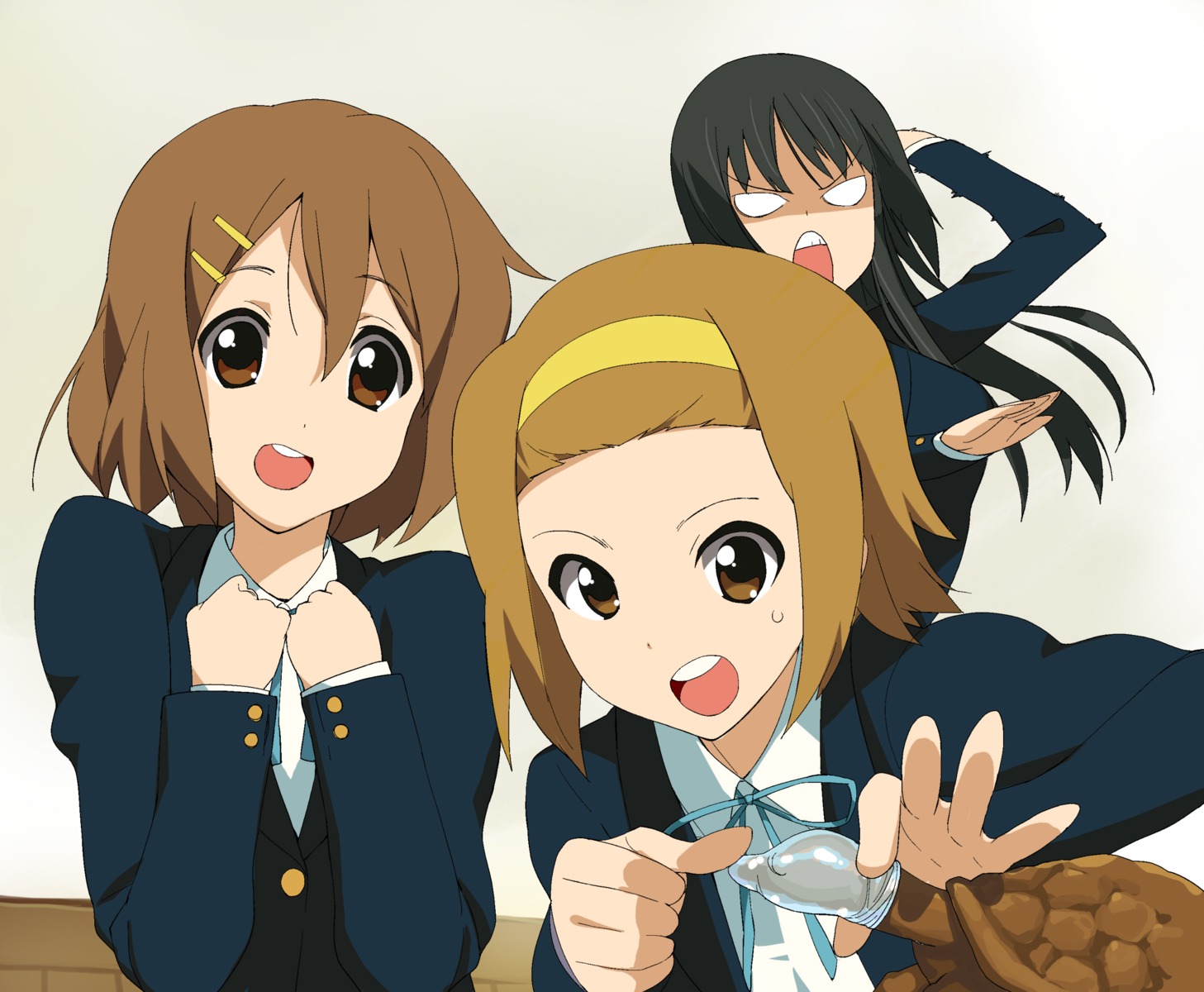 a1 akiyama_mio hirasawa_yui initial-g k-on! seifuku tainaka_ritsu