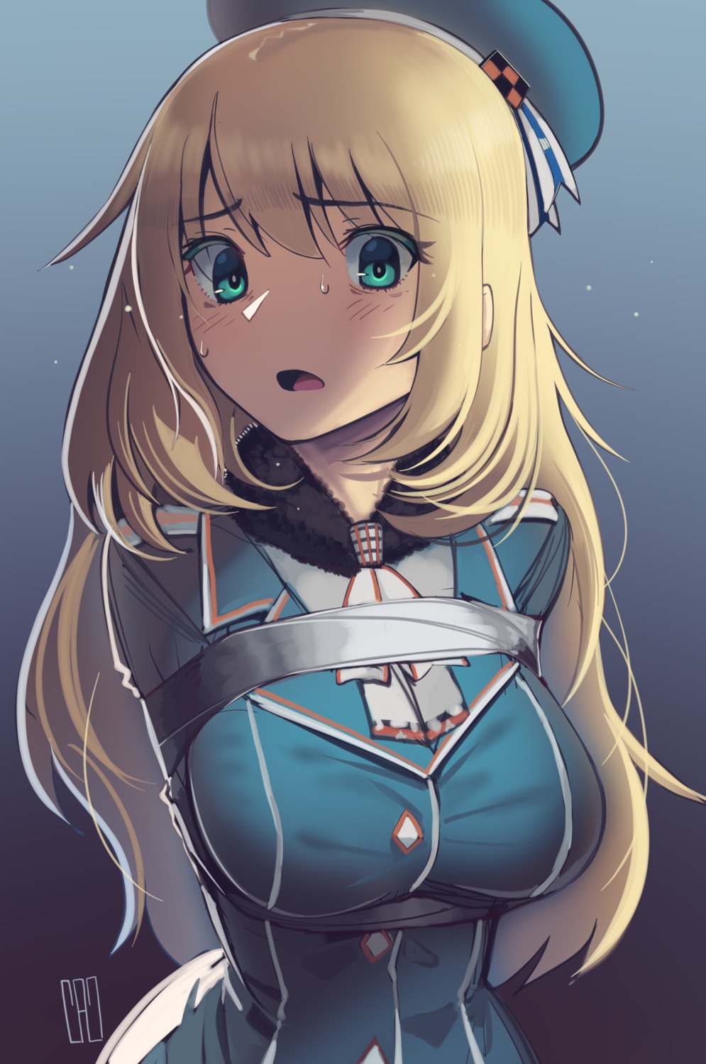 atago_(kancolle) bondage kaddo kantai_collection uniform