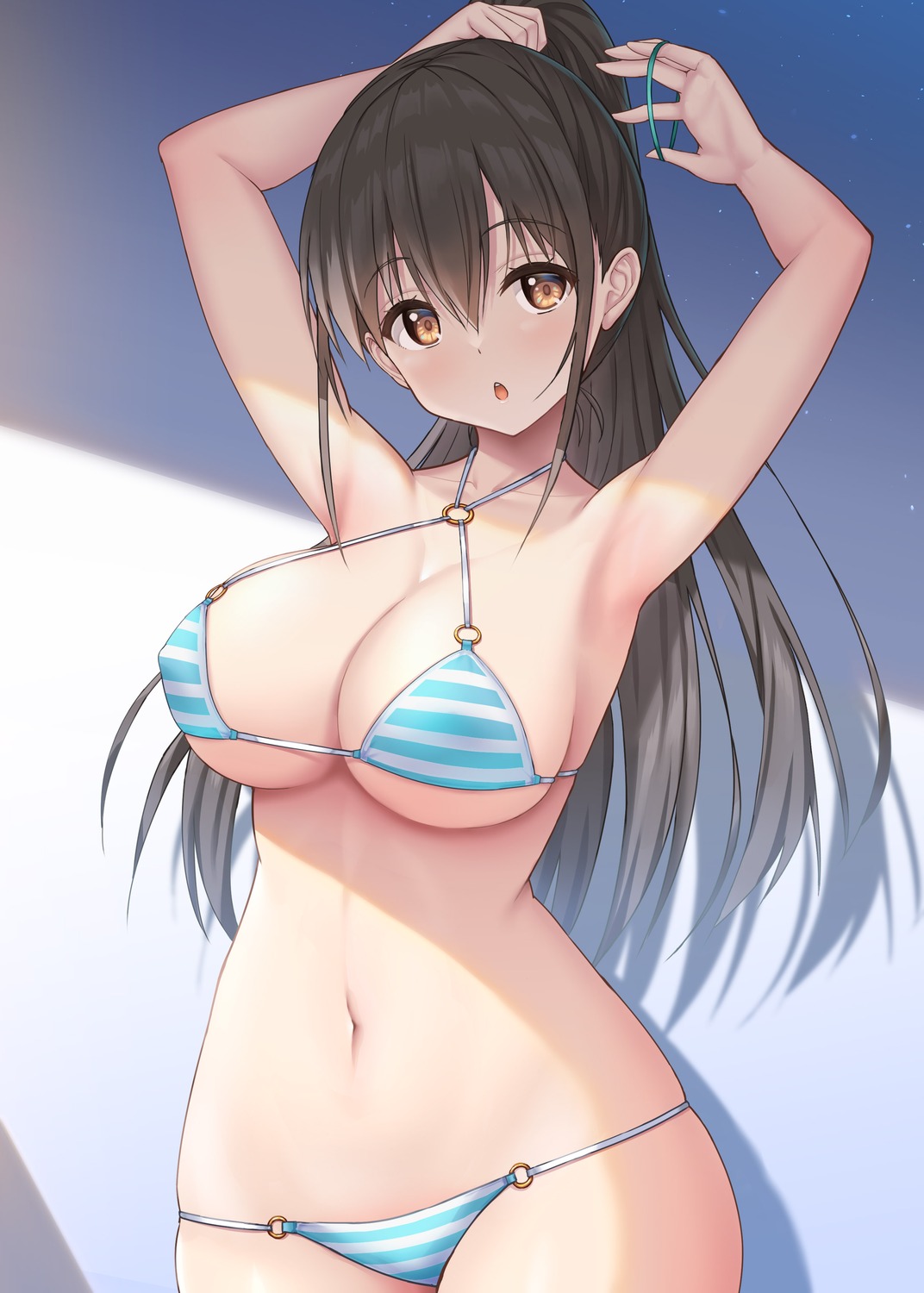 bikini erect_nipples swimsuits uehiro