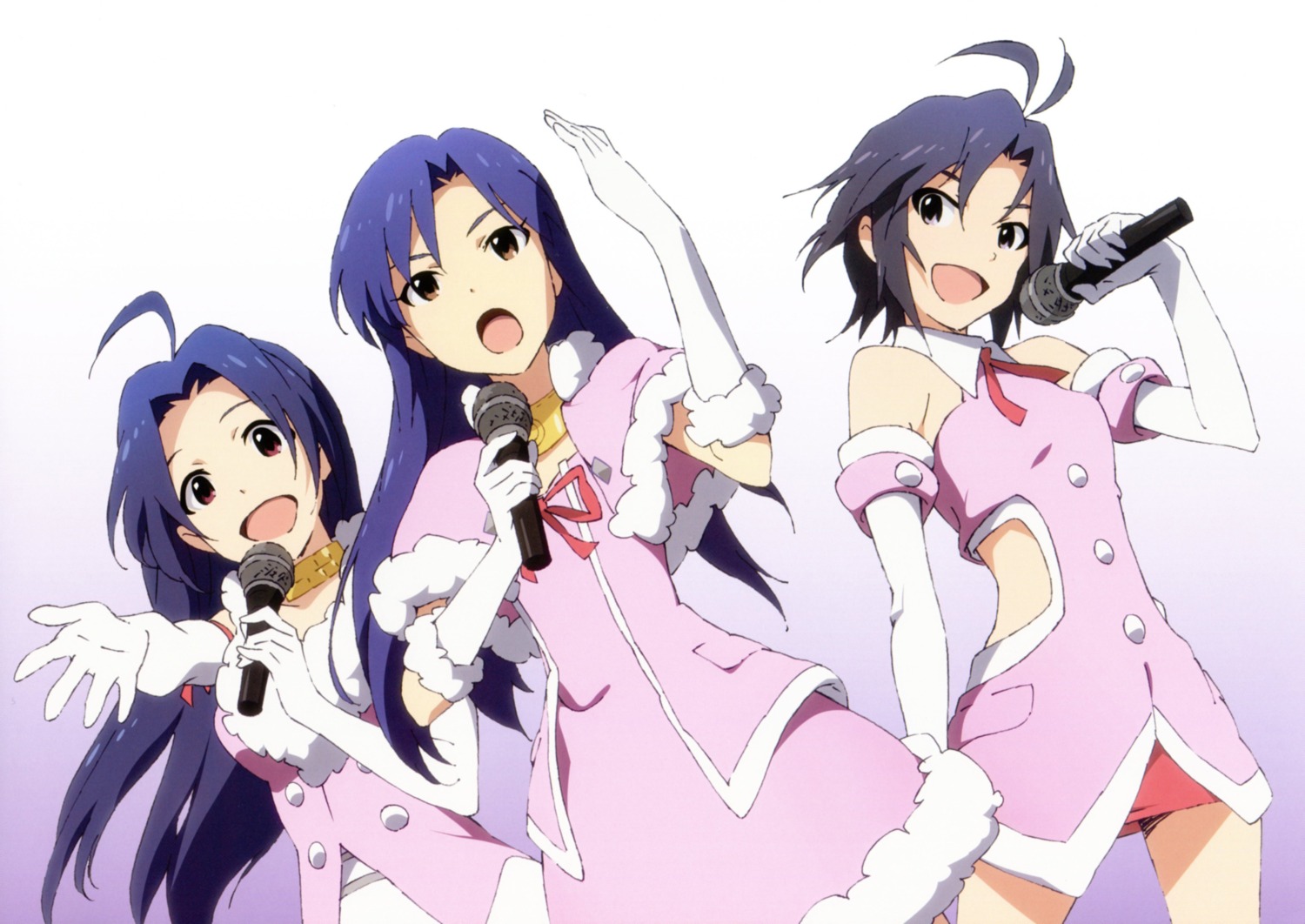 kikuchi_makoto kisaragi_chihaya miura_azusa muraji_yui the_idolm@ster