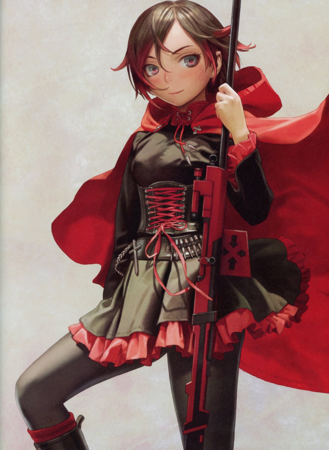 dress pantyhose range_murata ruby_rose rwby stitchme weapon