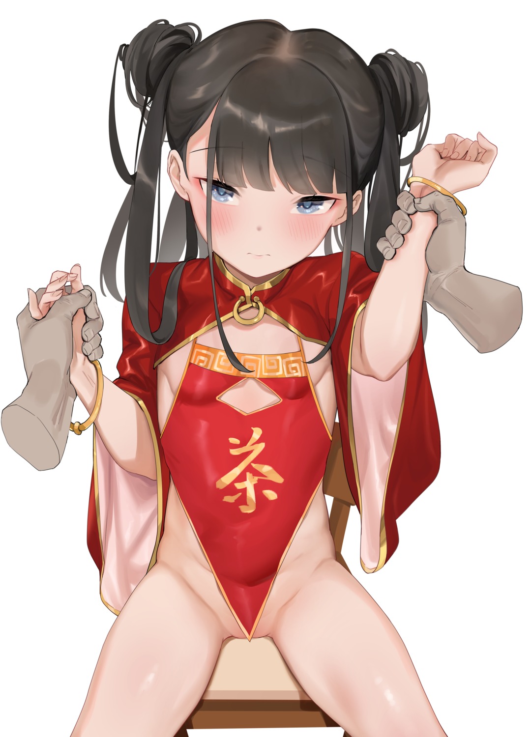 asian_clothes djheycha lingerie loli no_bra nopan