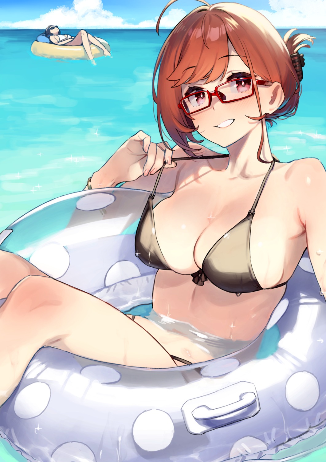 92m bikini megane swimsuits undressing wet