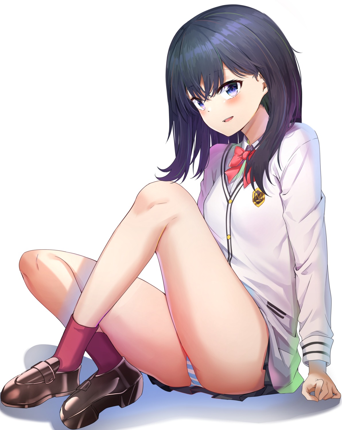 pantsu seifuku shimapan ssss.gridman sunhyun sweater takarada_rikka