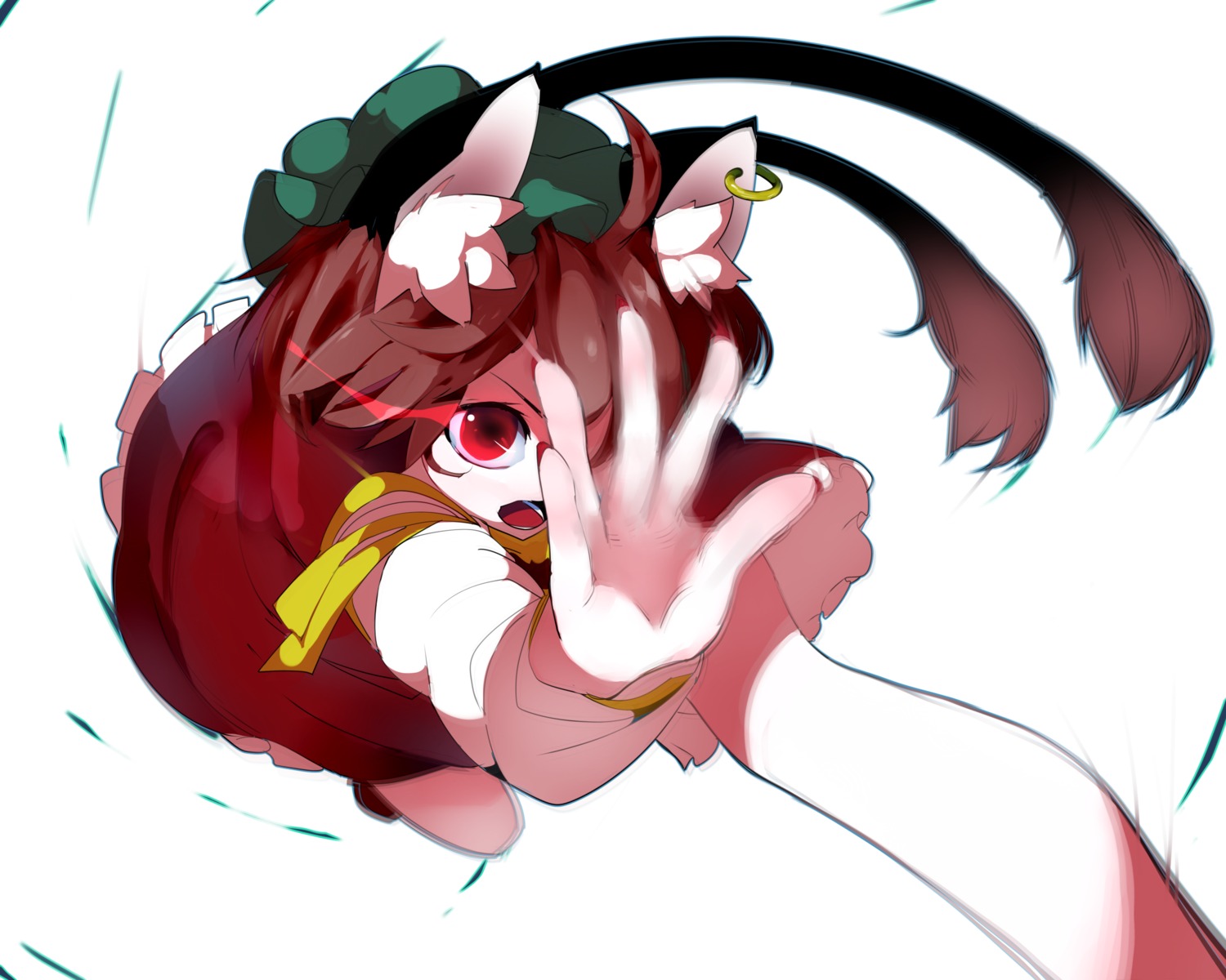 animal_ears chen ikurauni nekomimi tail touhou