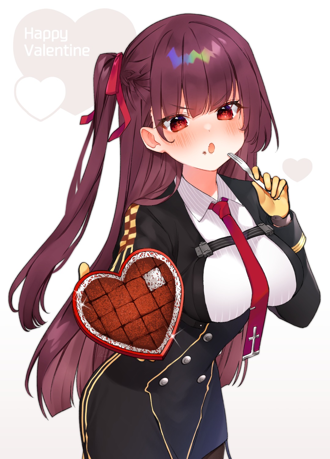 etto_eat girls_frontline uniform valentine wa2000_(girls_frontline)