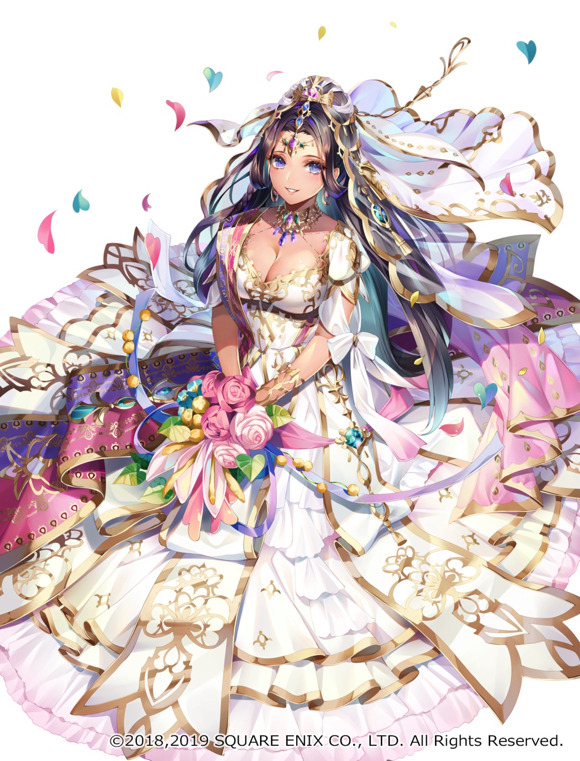 cleavage dress nemusuke romancing_saga romancing_saga_re;universe