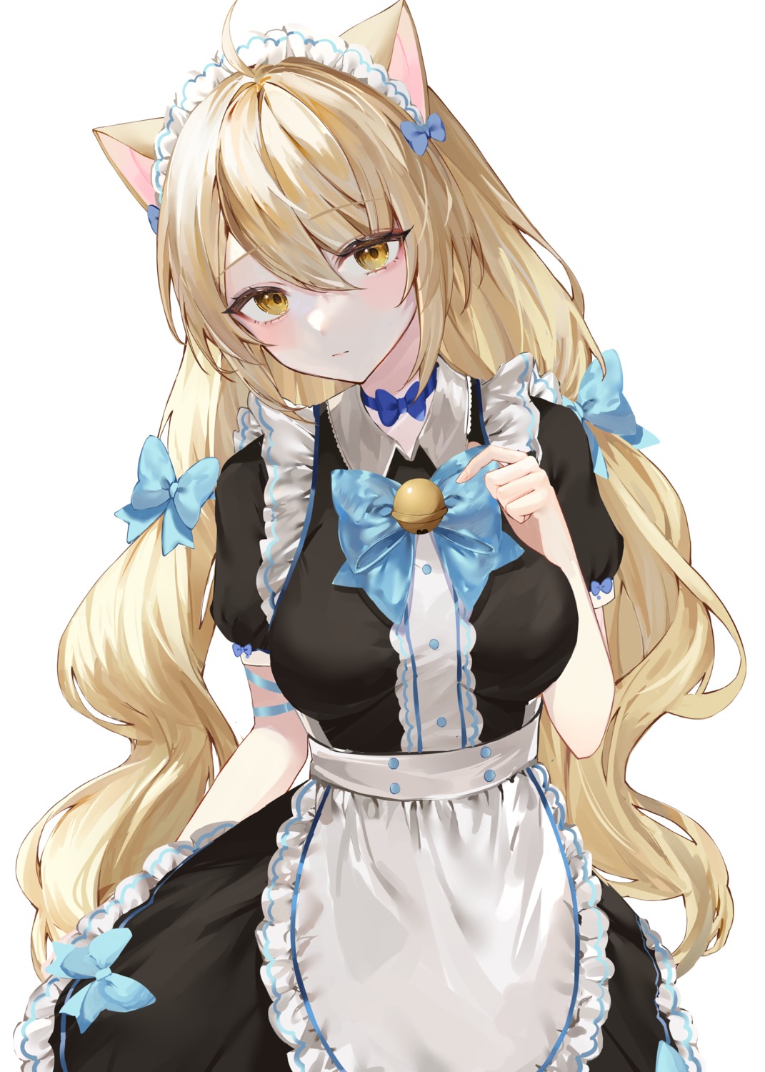 animal_ears cream_(kkyuang) maid nekomimi raiya_atelier waitress