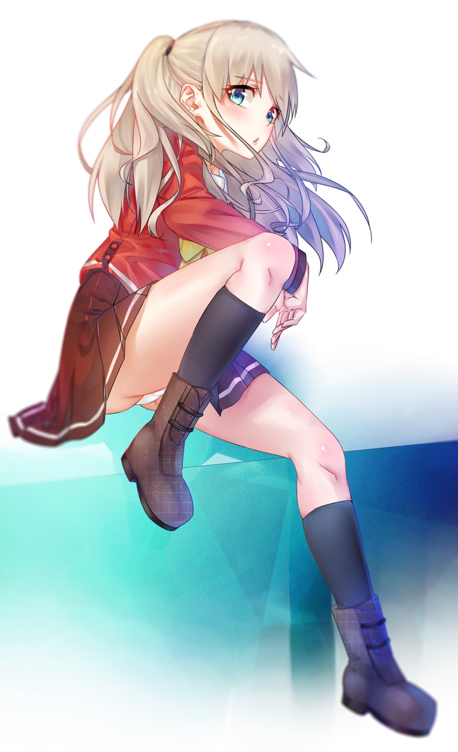 charlotte pantsu rolua seifuku tomori_nao