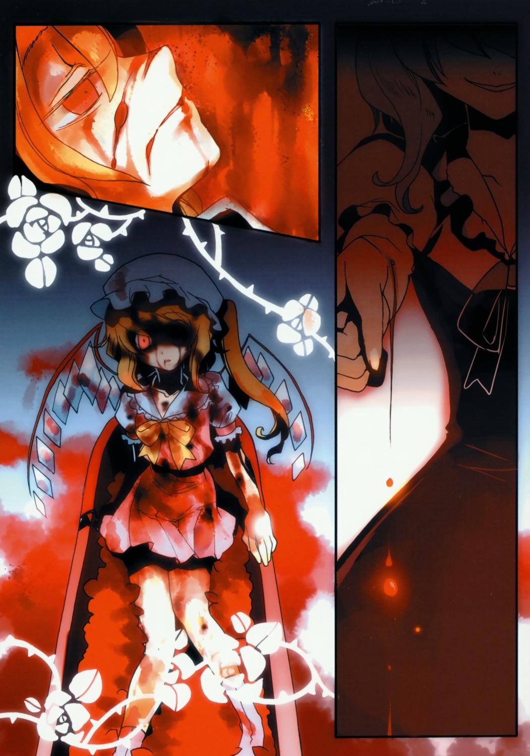 blood cat.lqe flandre_scarlet moe_shoujo_ryouiki remilia_scarlet touhou