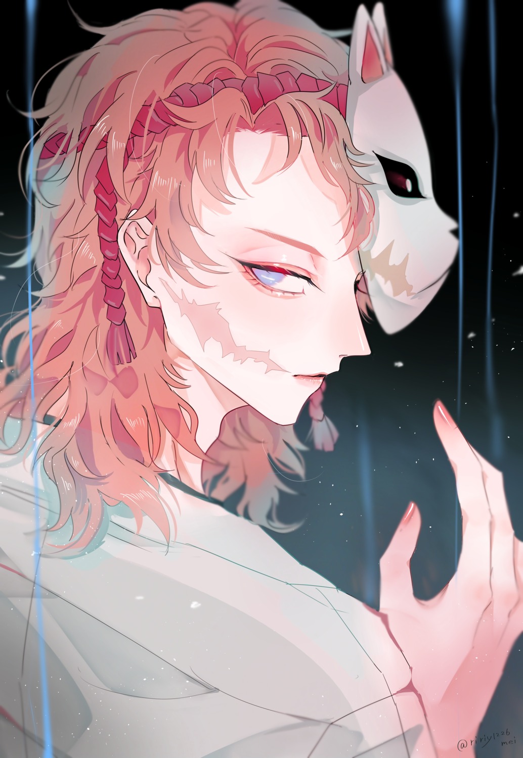 kimetsu_no_yaiba male ritsuki_mei sabito_(kimetsu_no_yaiba)