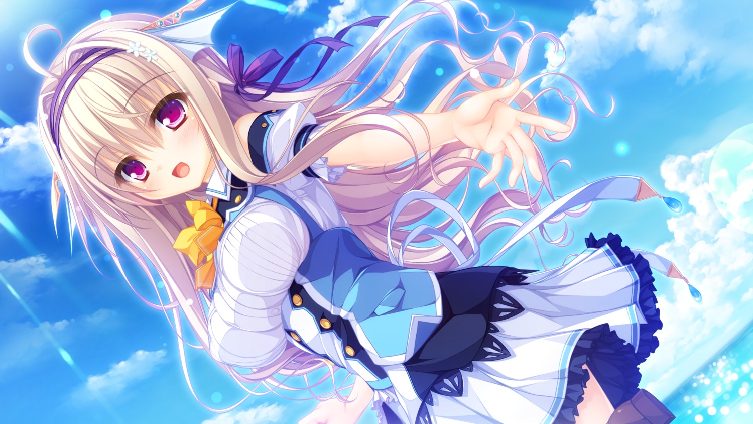 game_cg kujiragami_no_tearstilla mikagami_mamizu seifuku tenkawa_mitsuki whirlpool