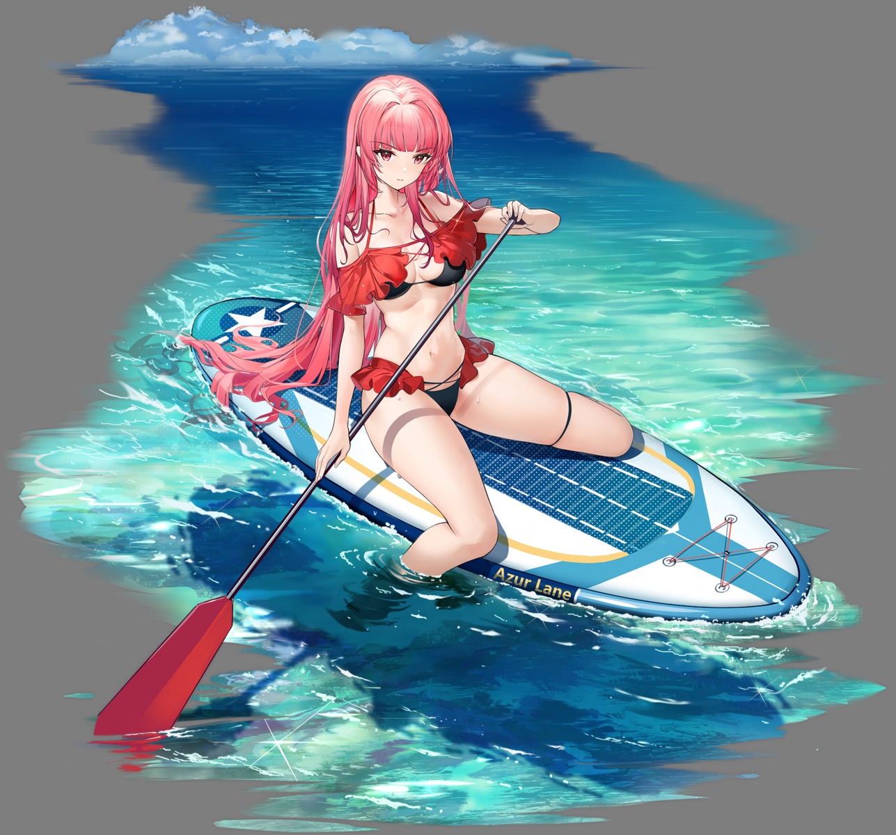 azur_lane bikini garter pavapo princeton_(azur_lane) swimsuits transparent_png wet