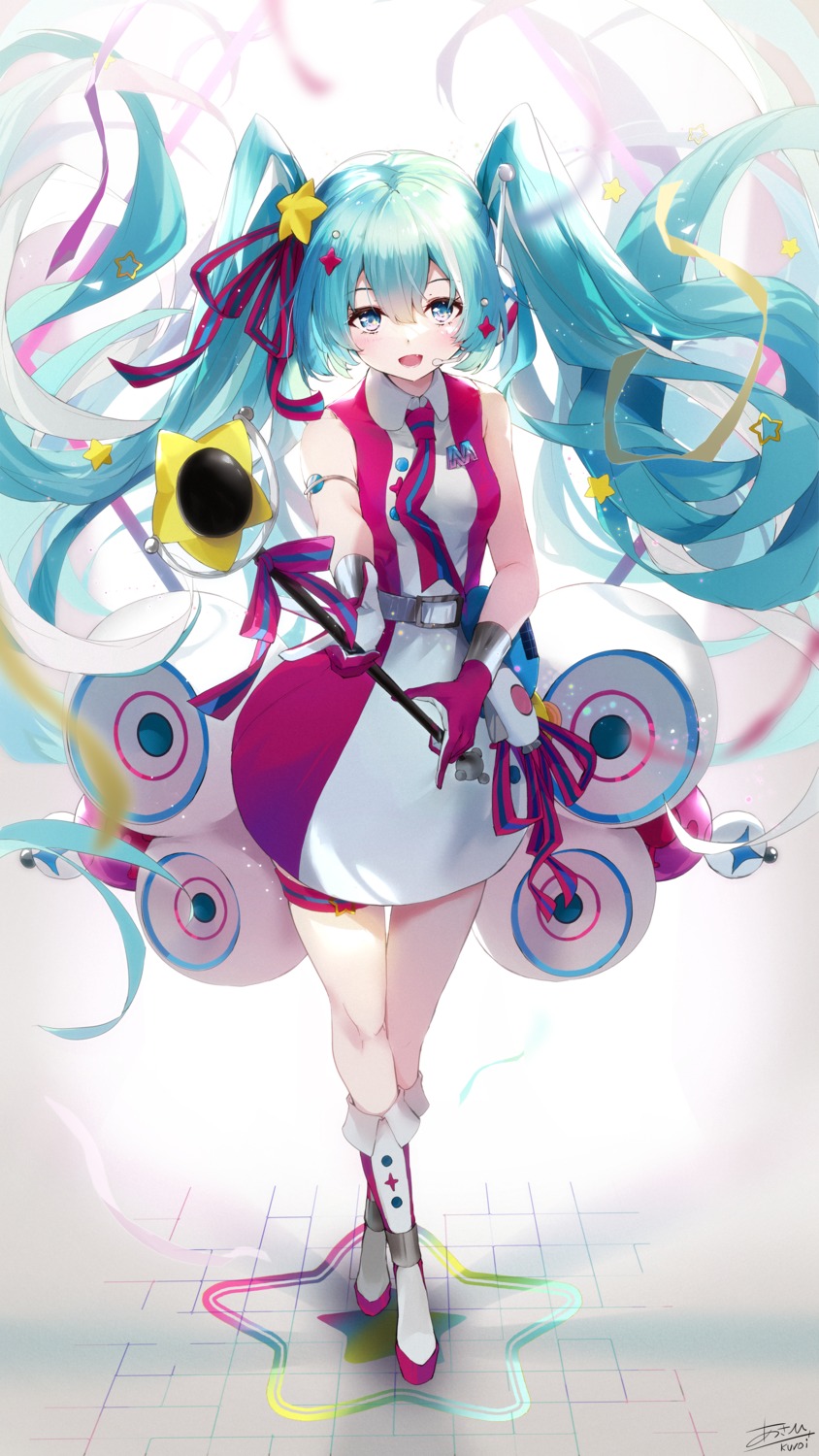 asahi_kuroi dress hatsune_miku magical_mirai vocaloid