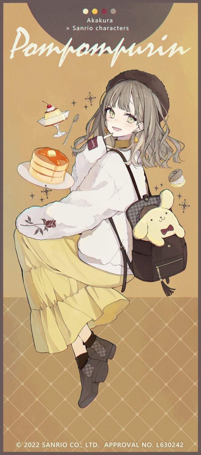 akakura crossover pompompurin sanrio