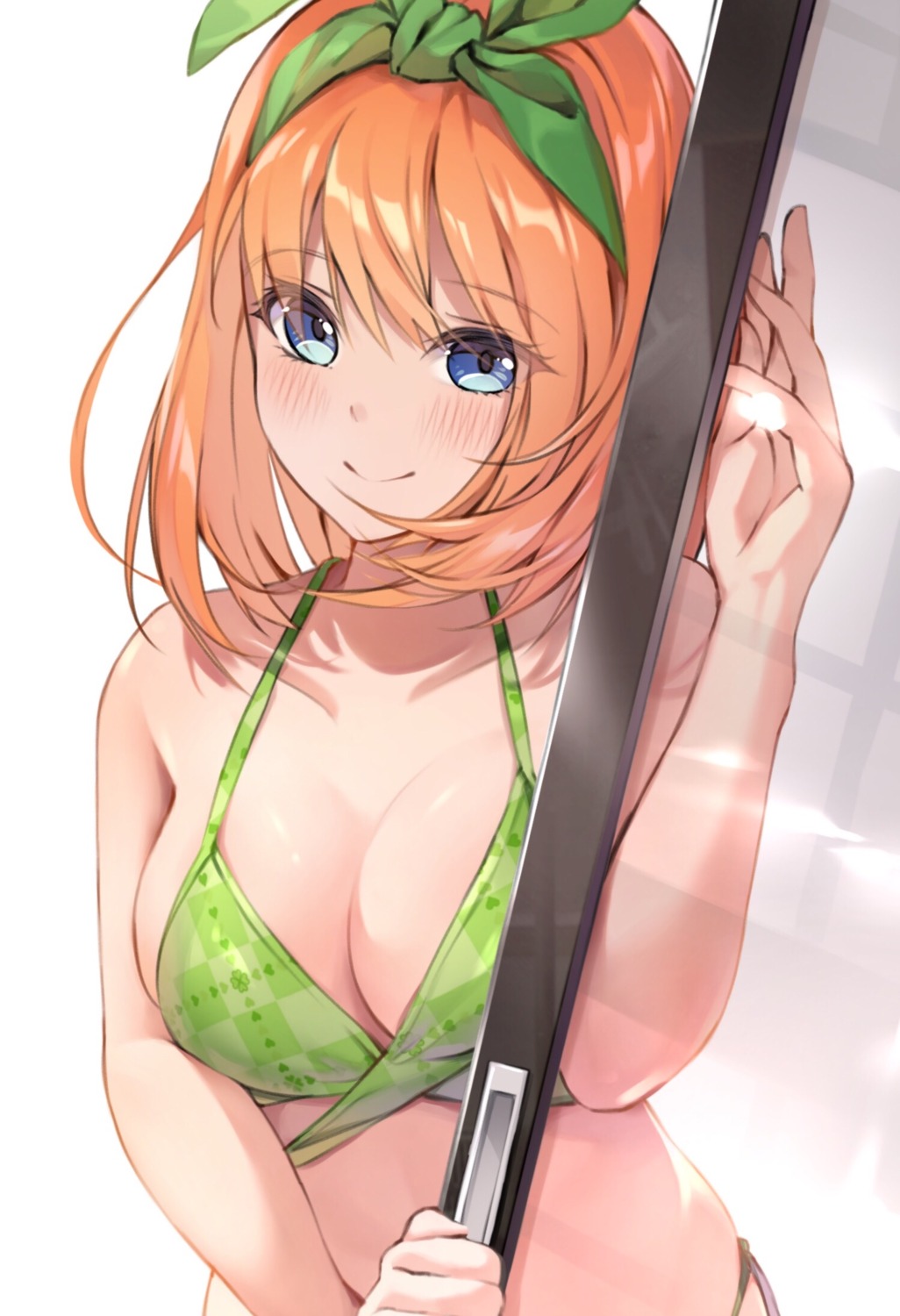 5-toubun_no_hanayome bikini cleavage nakano_yotsuba swimsuits to_gemichi