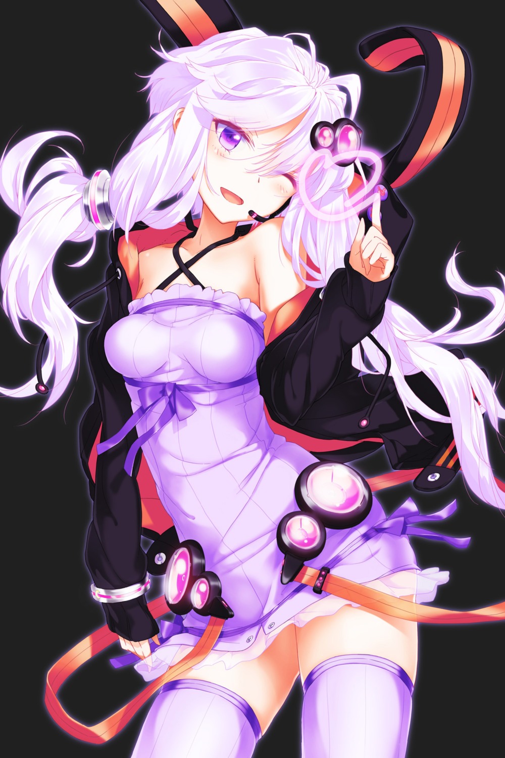 shirutsu thighhighs vocaloid yuzuki_yukari