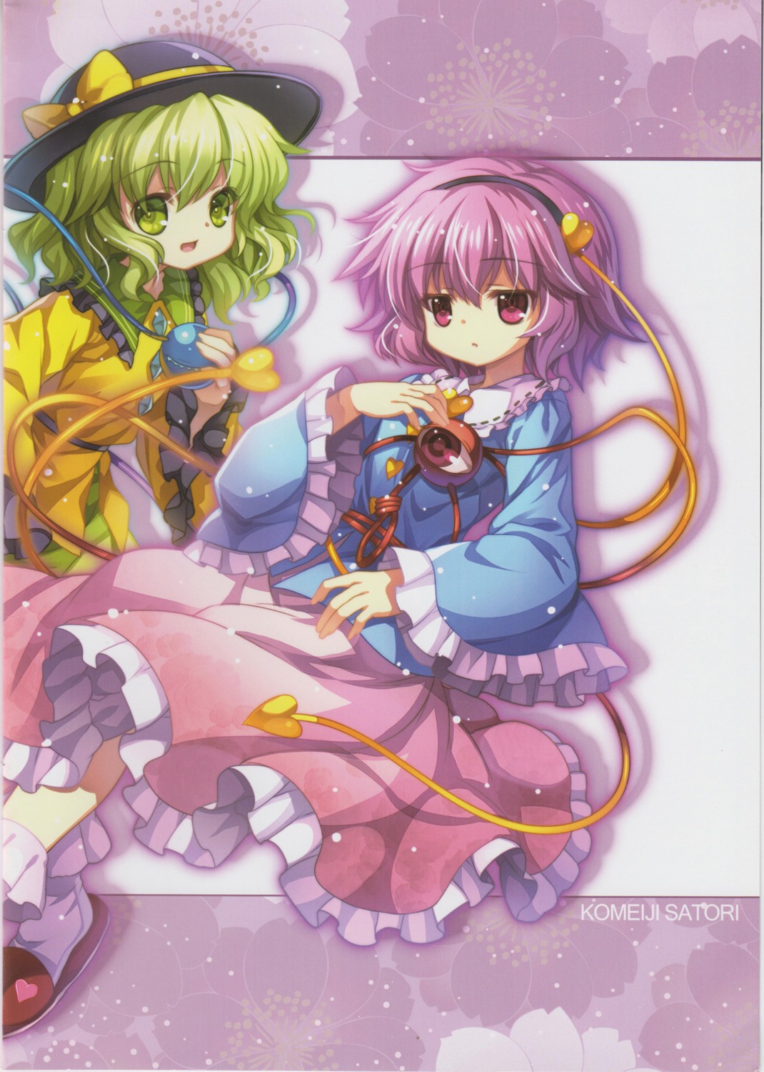 capura_lin eternal_phantasia komeiji_koishi komeiji_satori touhou