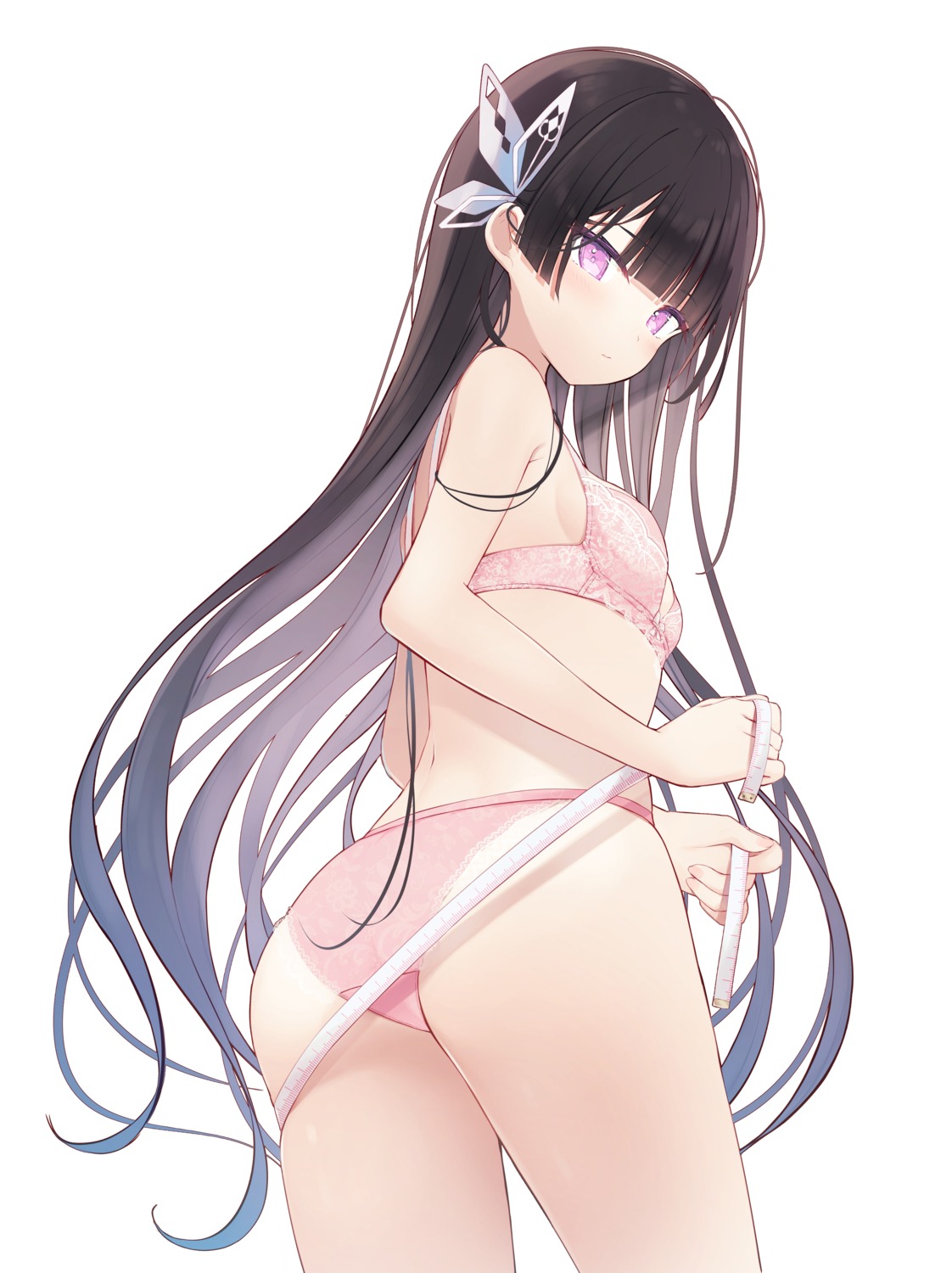 ass bra humuyun kazari_(humuyun) lingerie pantsu thong