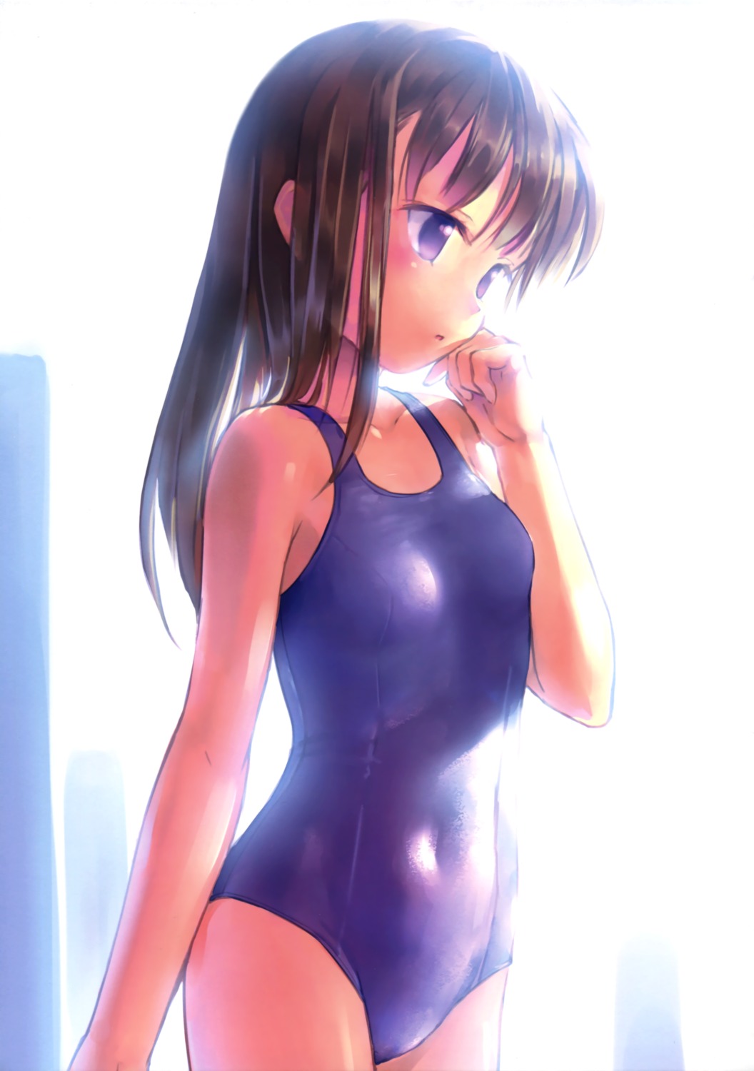 kogemashita school_swimsuit swimsuits takoyaki