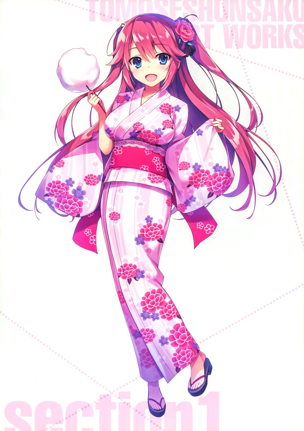 sakura_airi tomose_shunsaku youkoso_jitsuryoku_shijou_shugi_no_kyoushitsu_e yukata