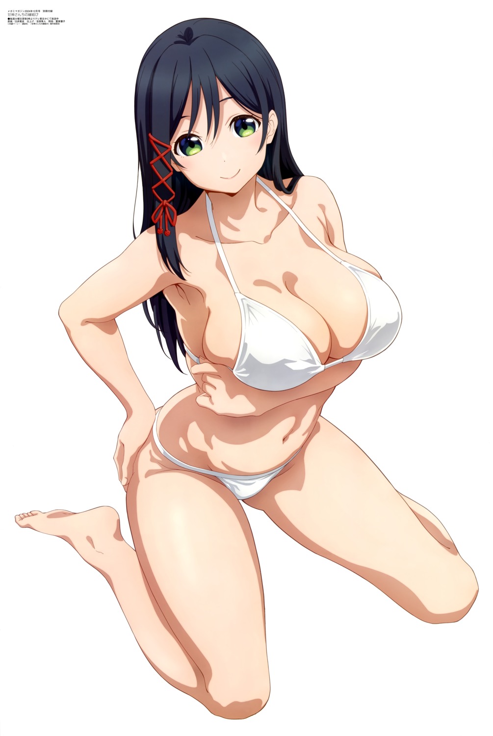 amagami-san_chi_no_enmusubi amagami_yae bikini breast_hold swimsuits usui_atsushi