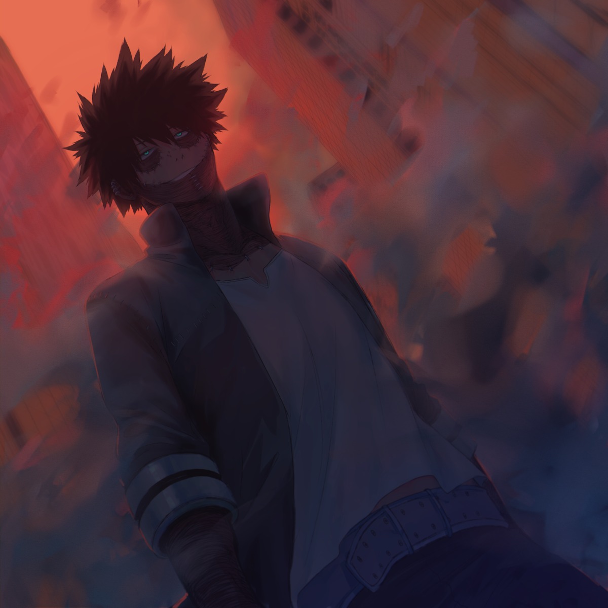 boku_no_hero_academia dabi_(character) guro keiid male