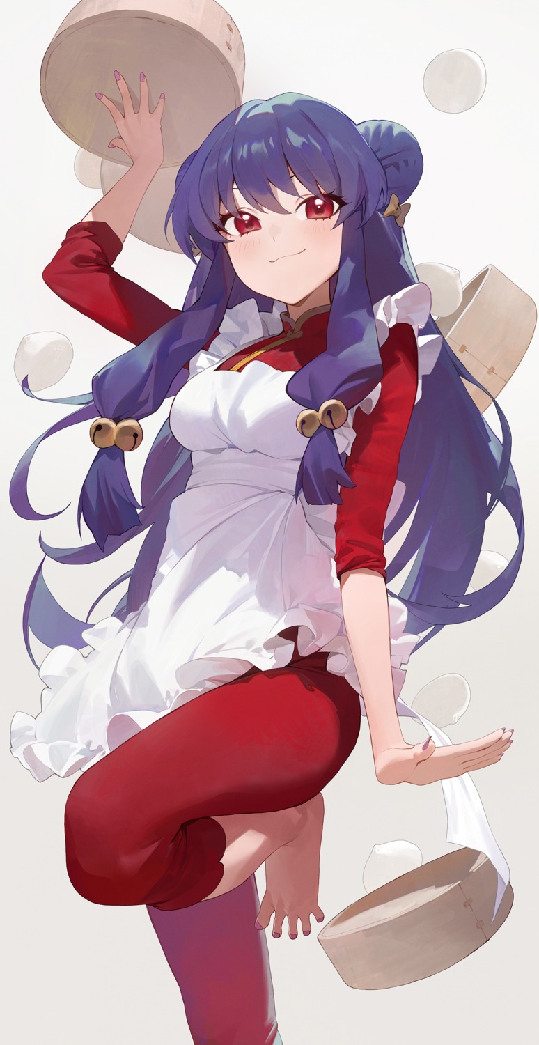 asian_clothes maid modare ranma_½ shampoo wa_maid waitress