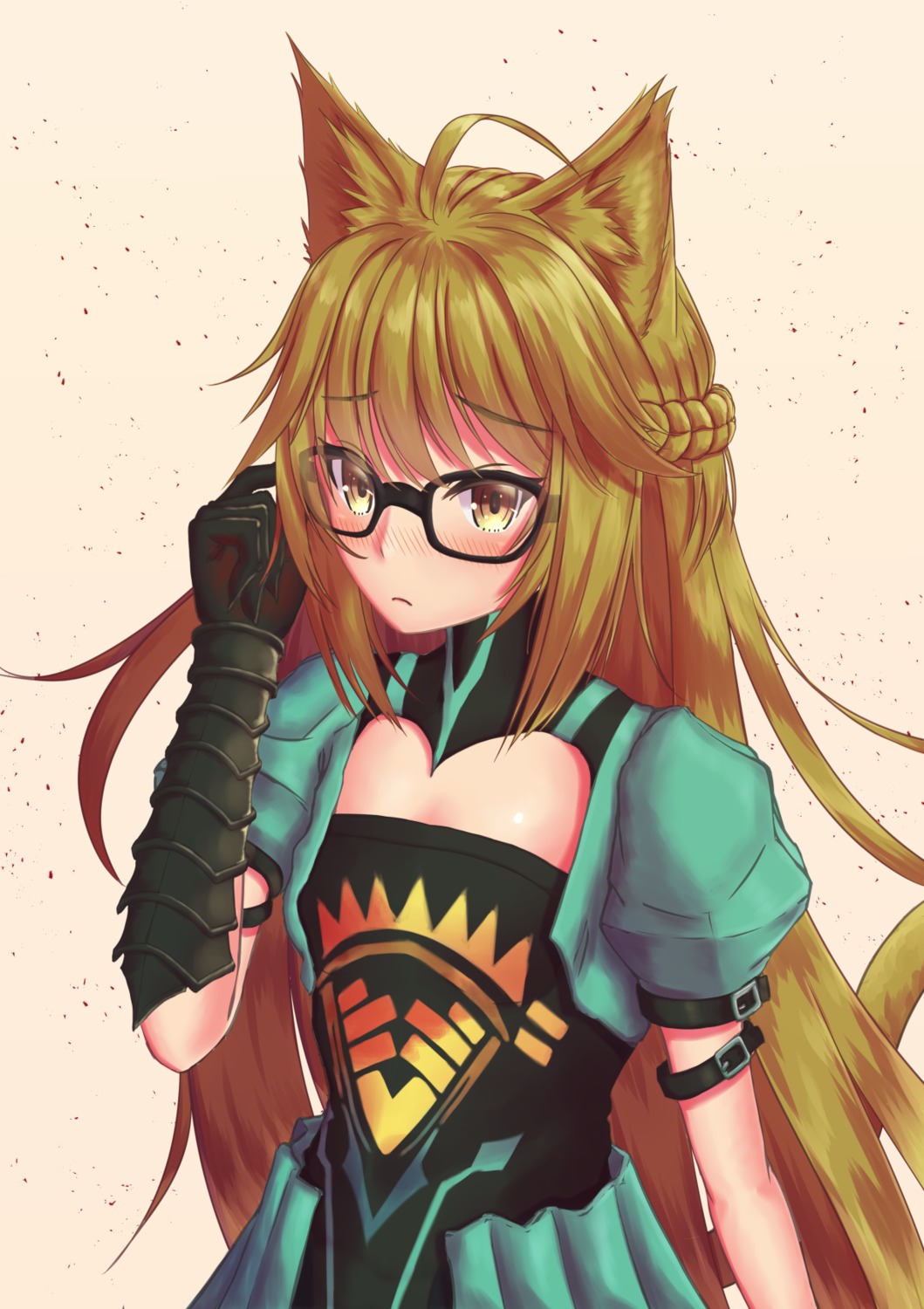animal_ears archer_of_red fate/apocrypha fate/grand_order fate/stay_night ma_kimere megane tail
