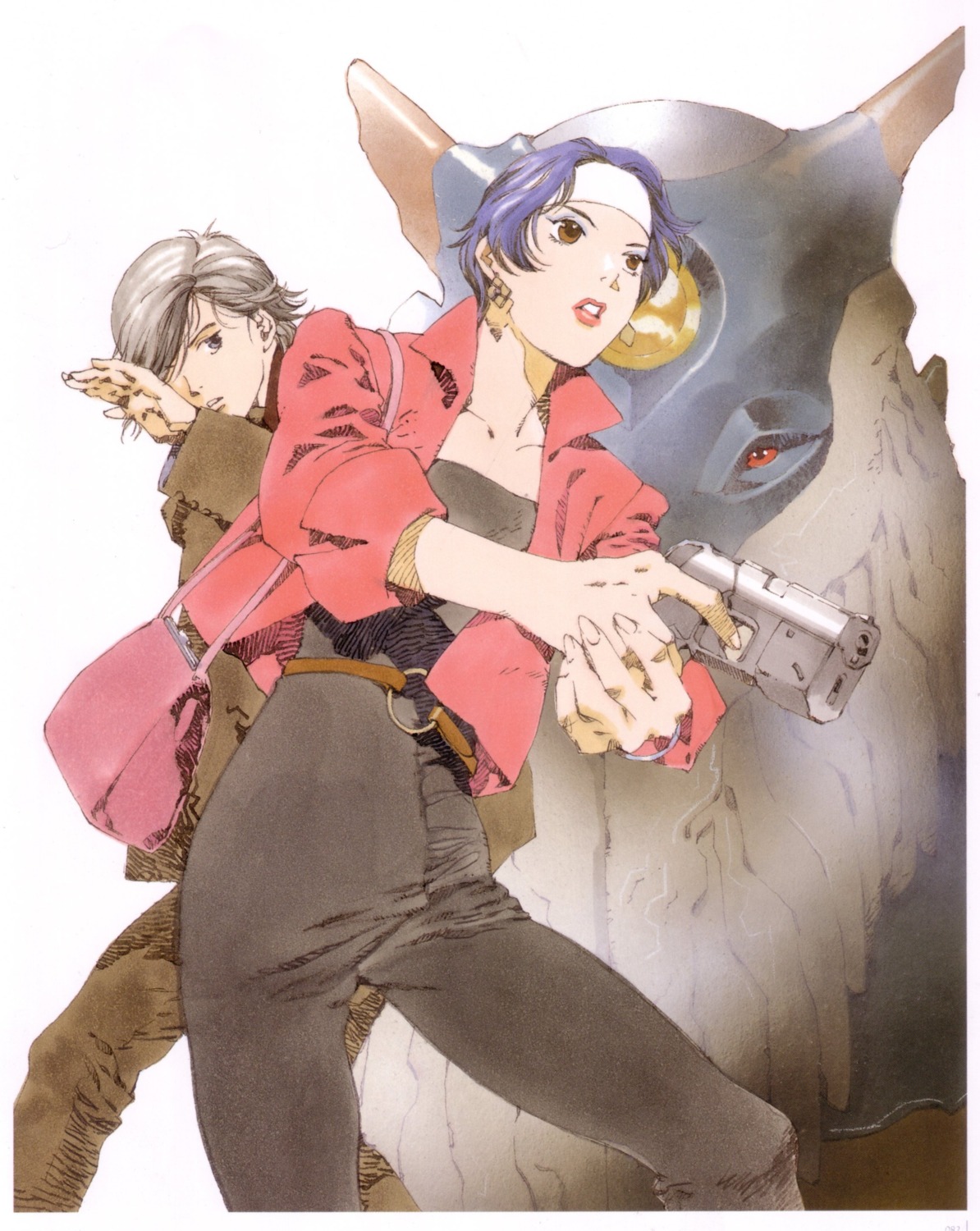 gun kamina_ayato rahxephon shitow_haruka yamada_akihiro