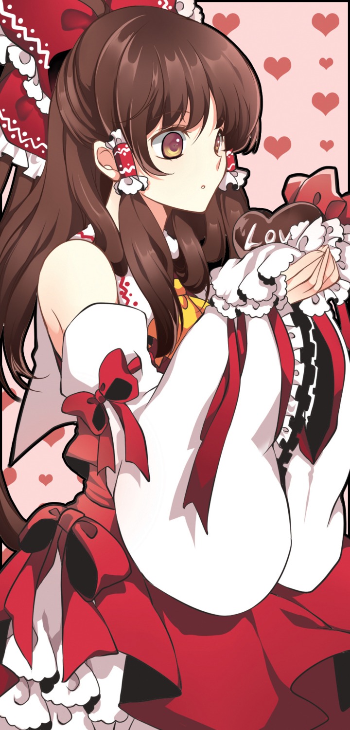 hakurei_reimu jeminl touhou valentine