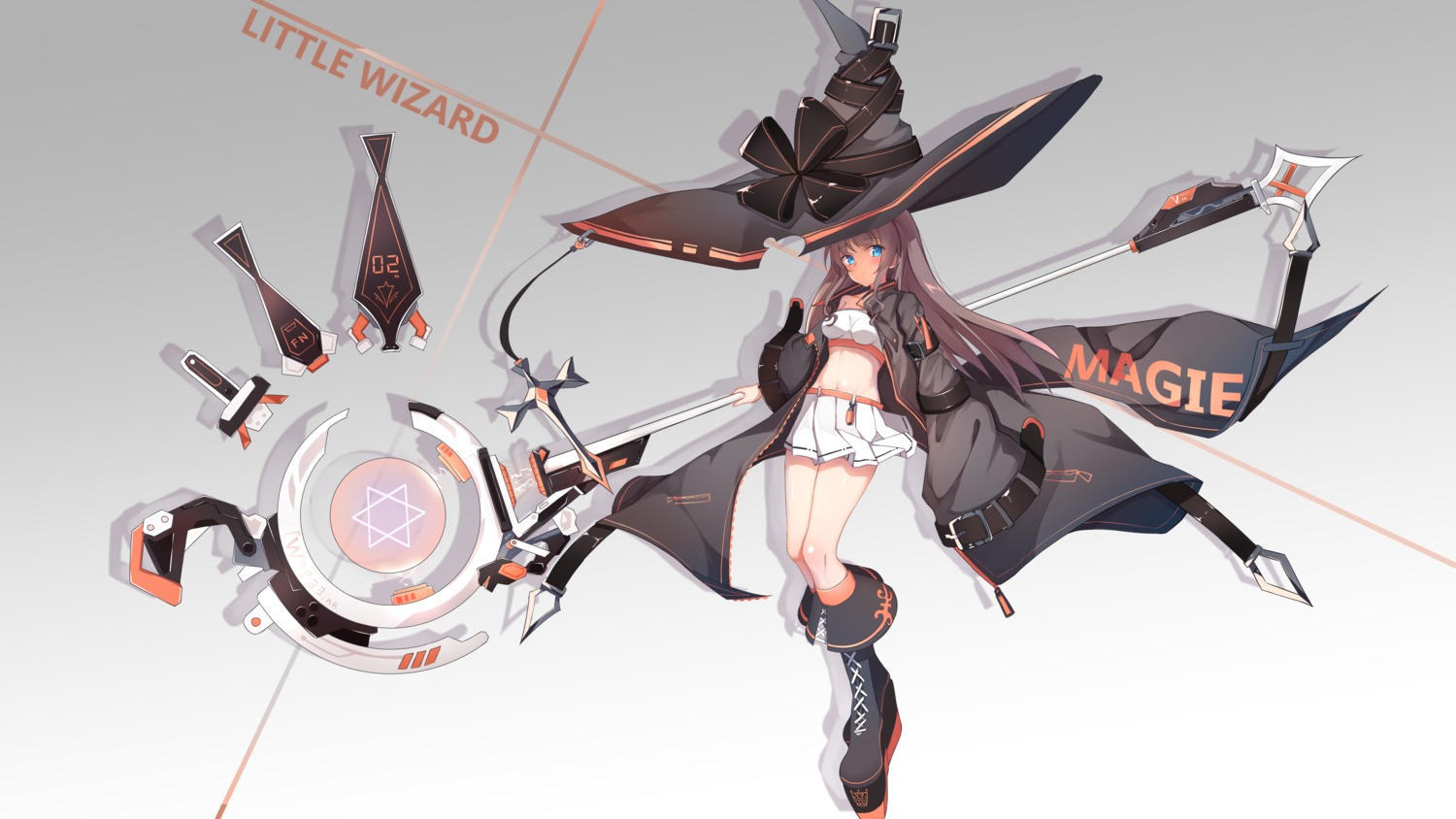 rika_(mikunopantsu) weapon witch