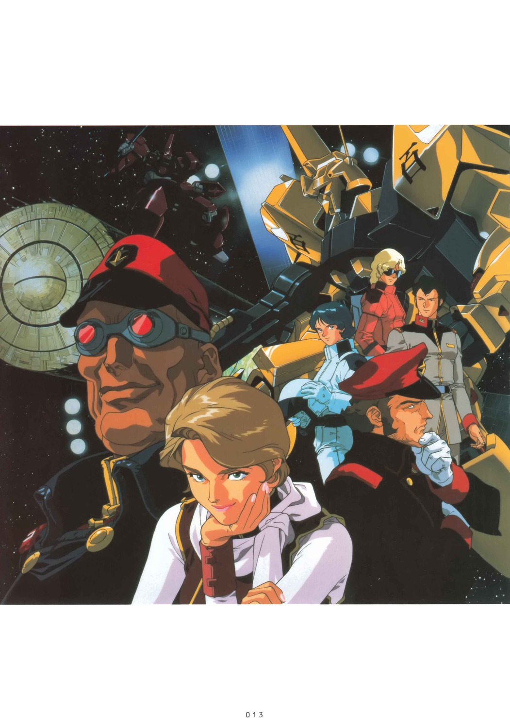 bright_noa char_aznable gundam kamille_bidan kitazume_hiroyuki zeta_gundam