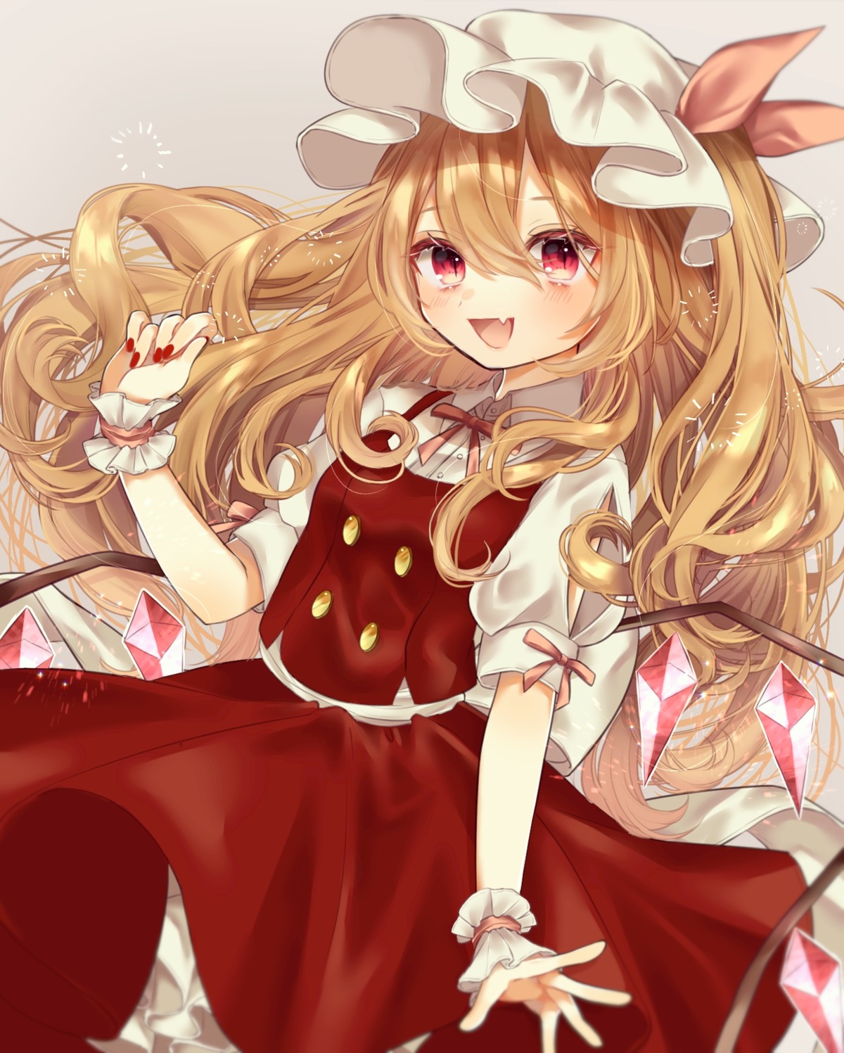 flandre_scarlet touhou wings youtan