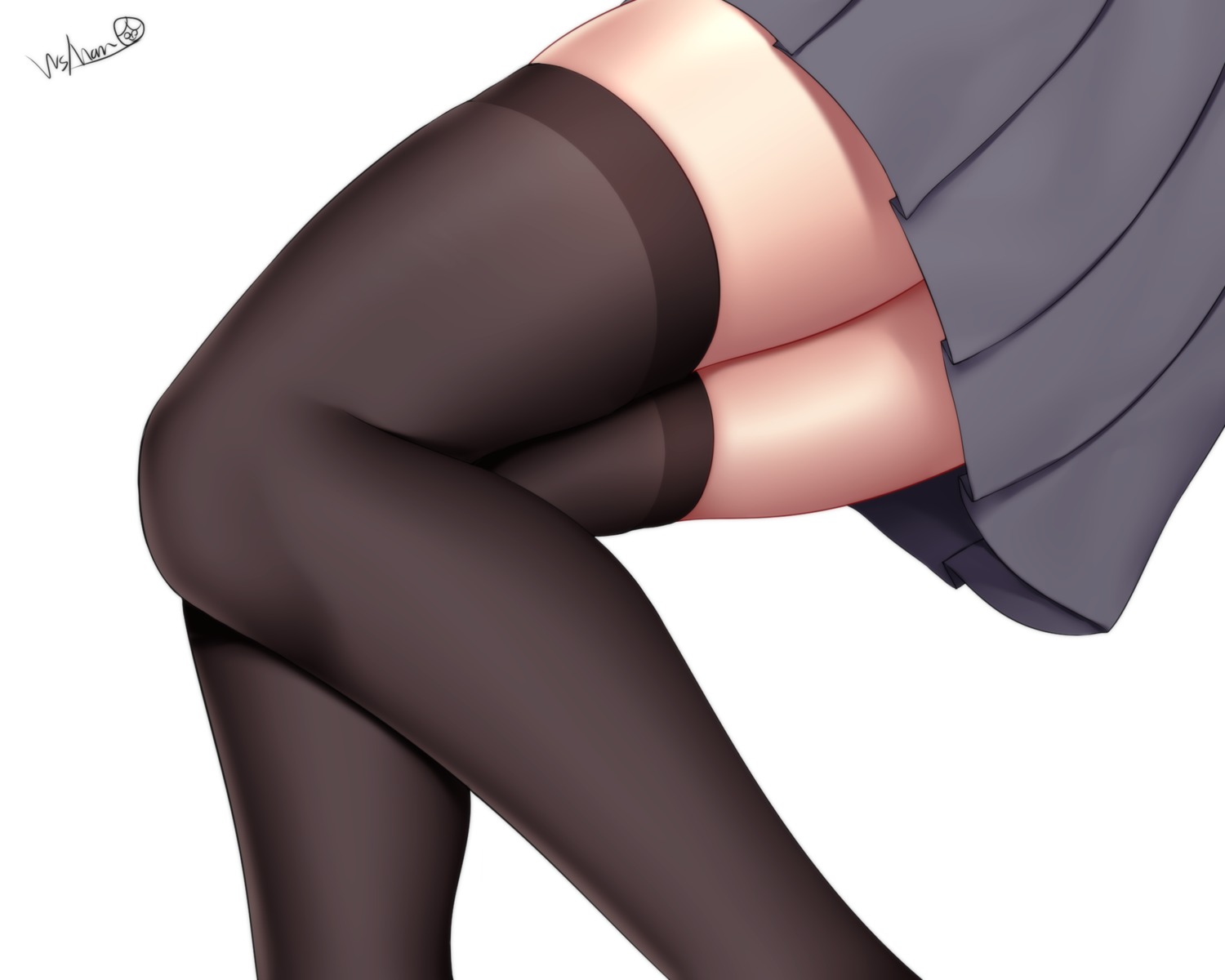 seifuku thighhighs wsman