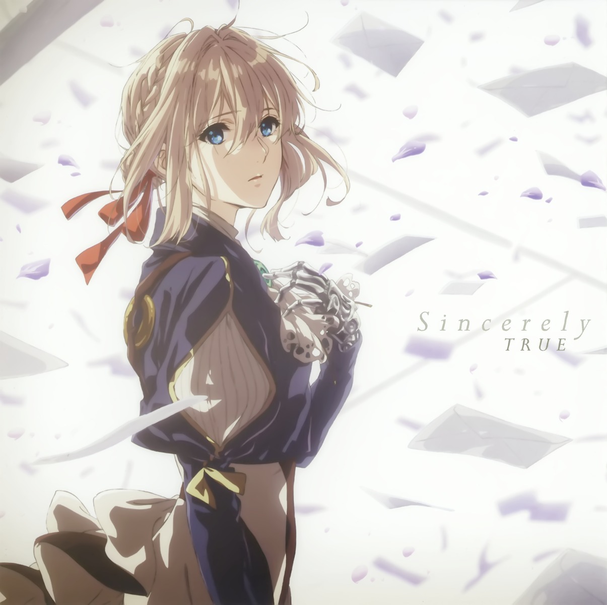 disc_cover dress mecha_musume violet_evergarden violet_evergarden_(character)