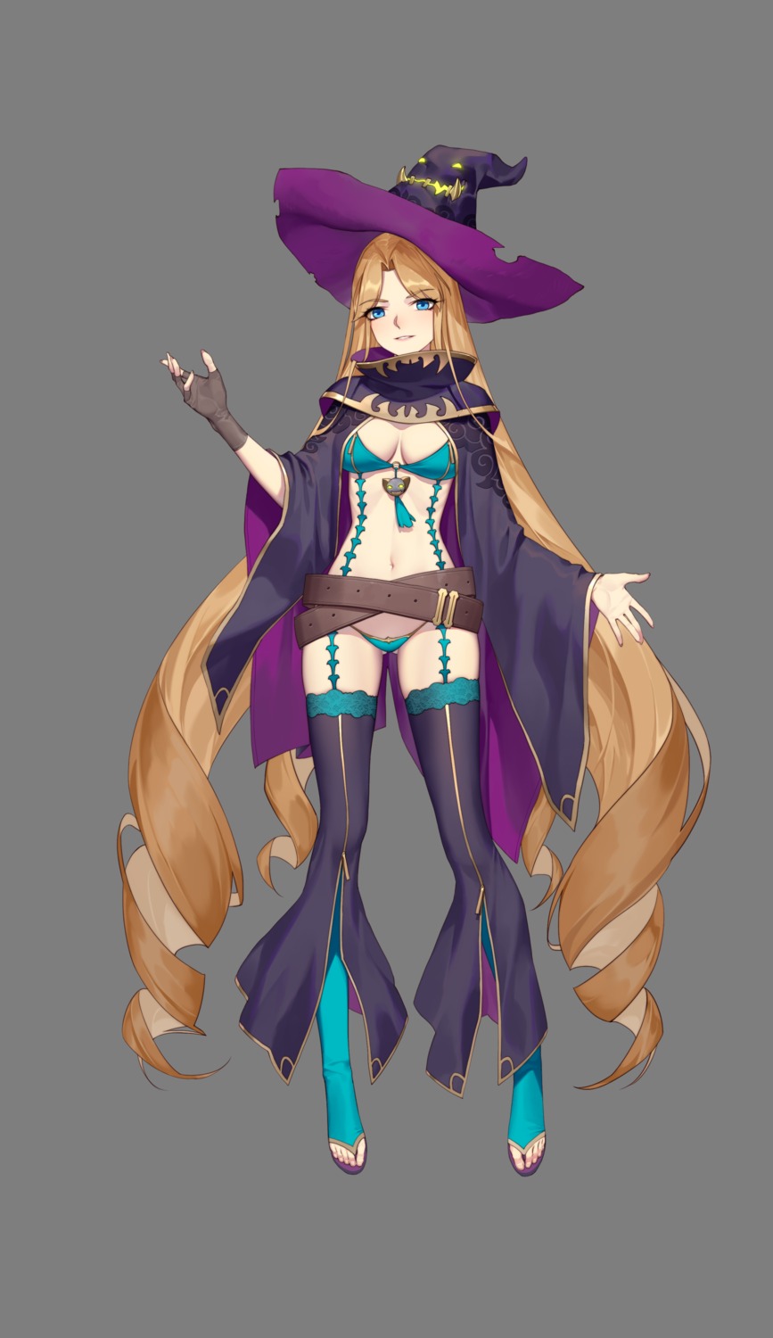 bikini cleavage jimolianzhanji stockings swimsuits tagme thighhighs transparent_png witch