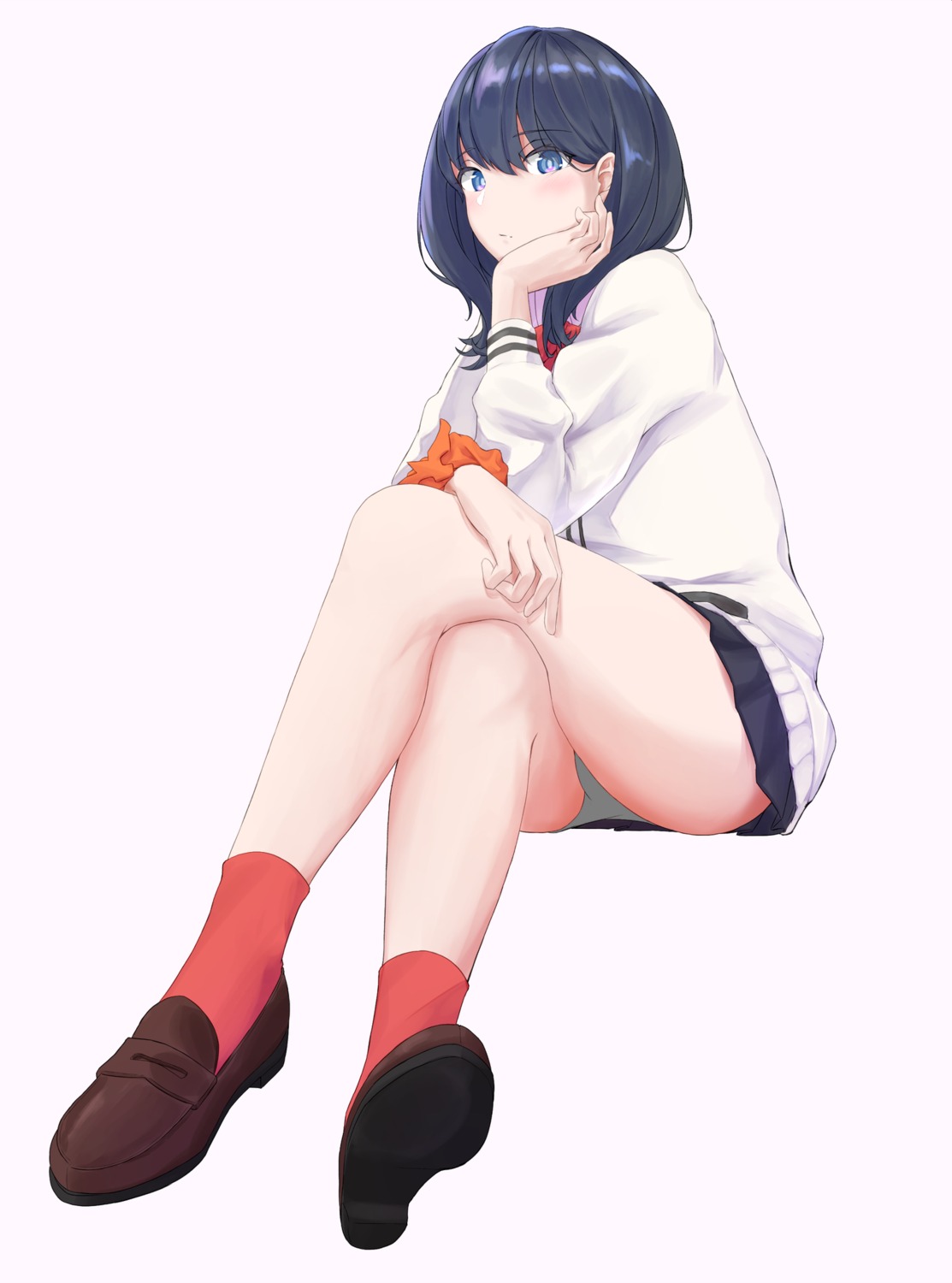 pantsu seifuku ssss.gridman sweater takarada_rikka umani