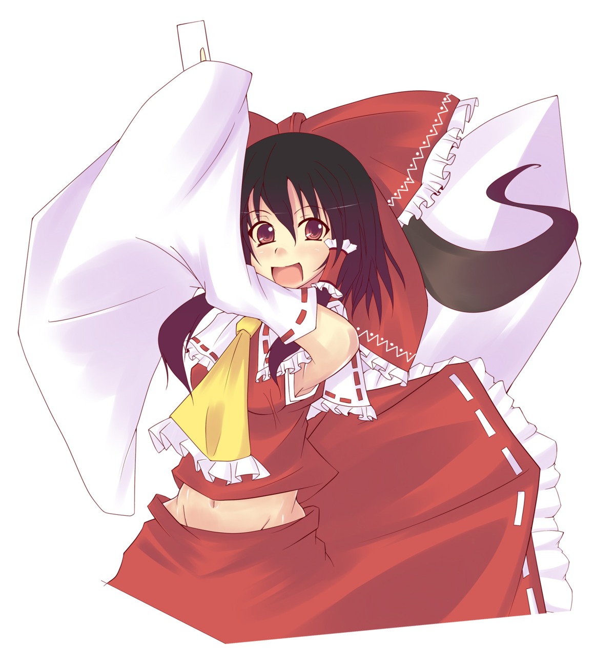 hakurei_reimu nagomi_kinako touhou